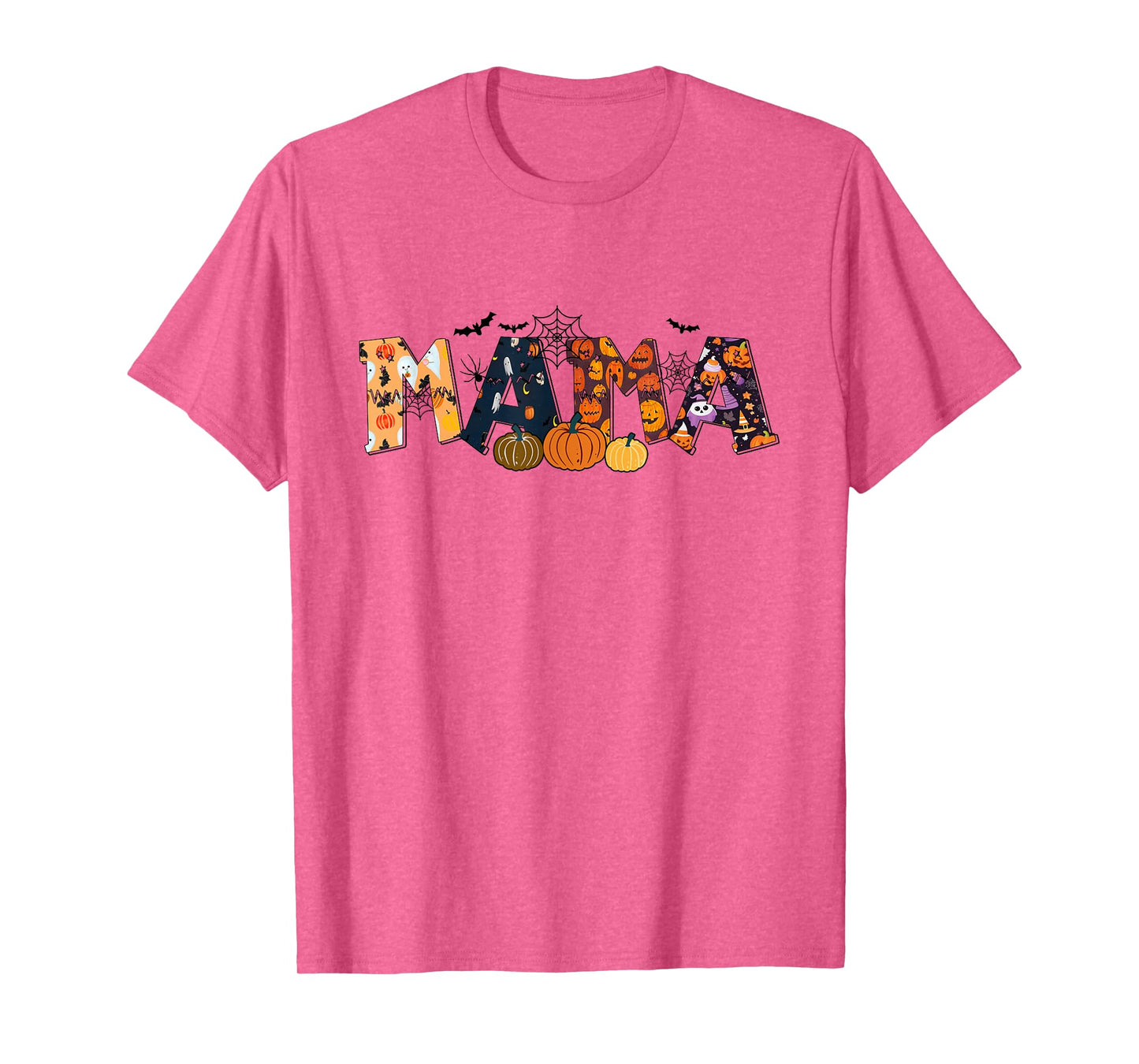 Spooky Mama Groovy Retro Ghost Halloween Spooky Mom Mother T-Shirt