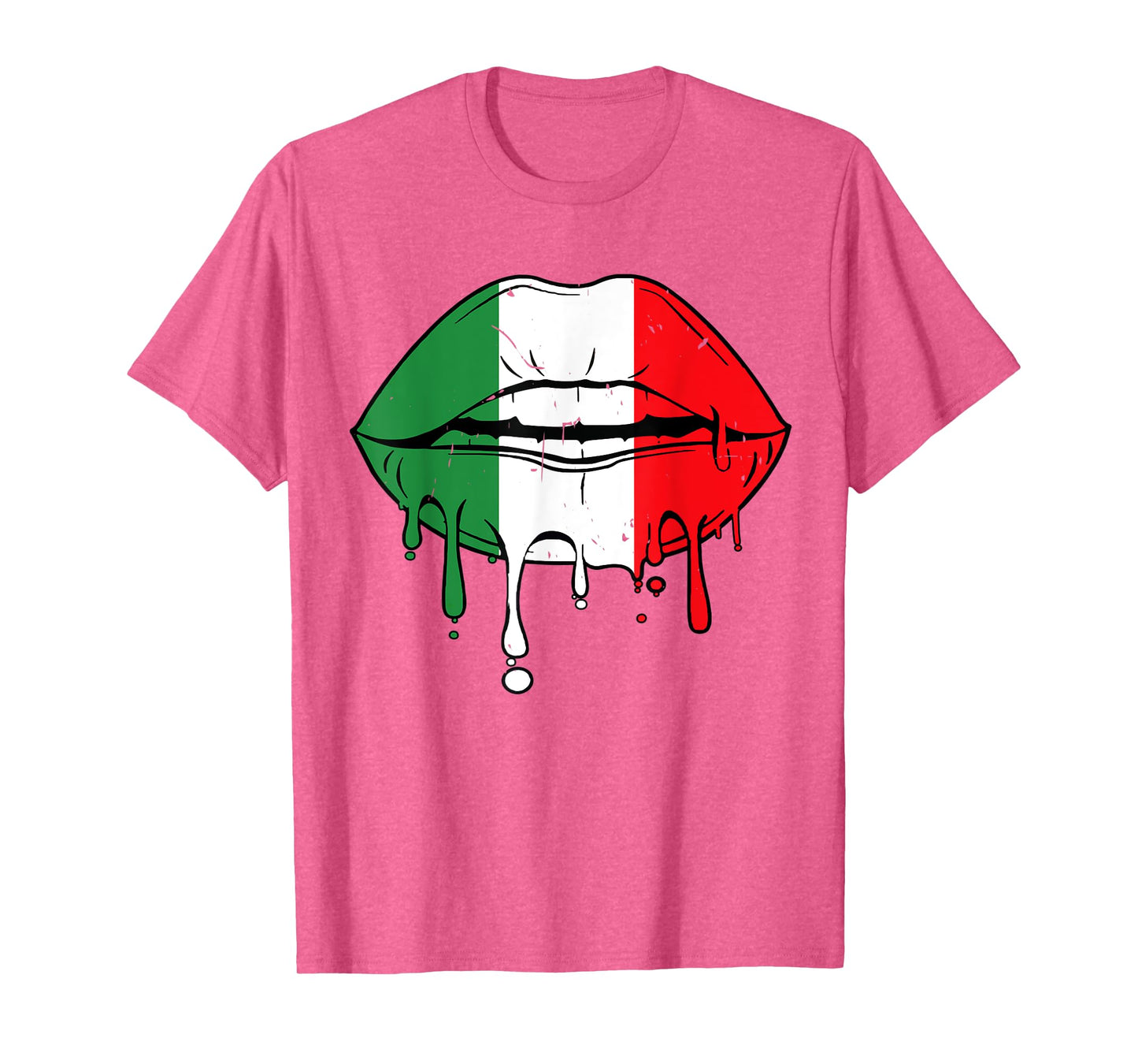 Cinco De Mayo Outfit Women Men Sexy Lip Mexican Flag Funny T-Shirt