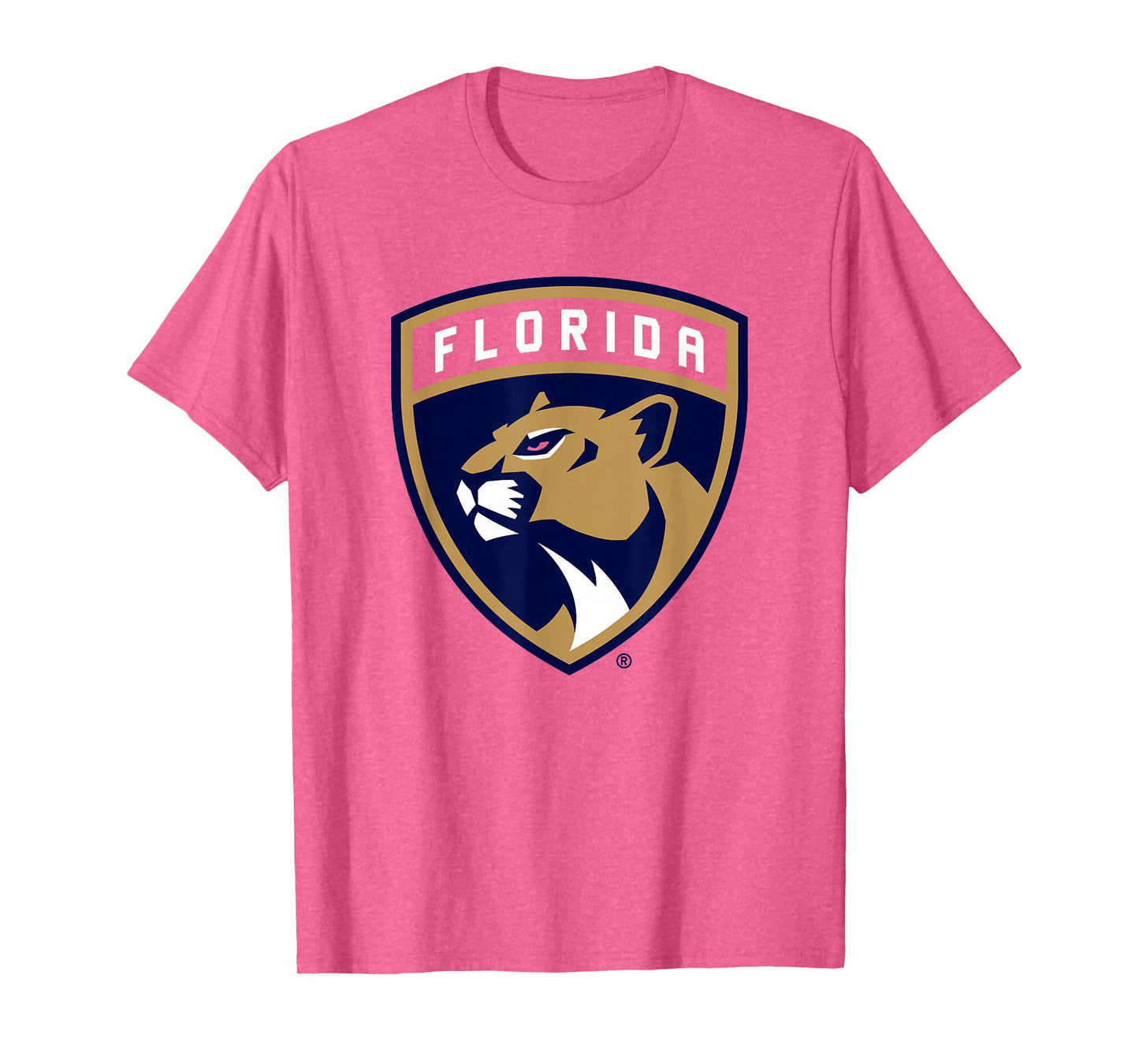 Florida Panthers Icon Red Officially Licensed T-Shirt