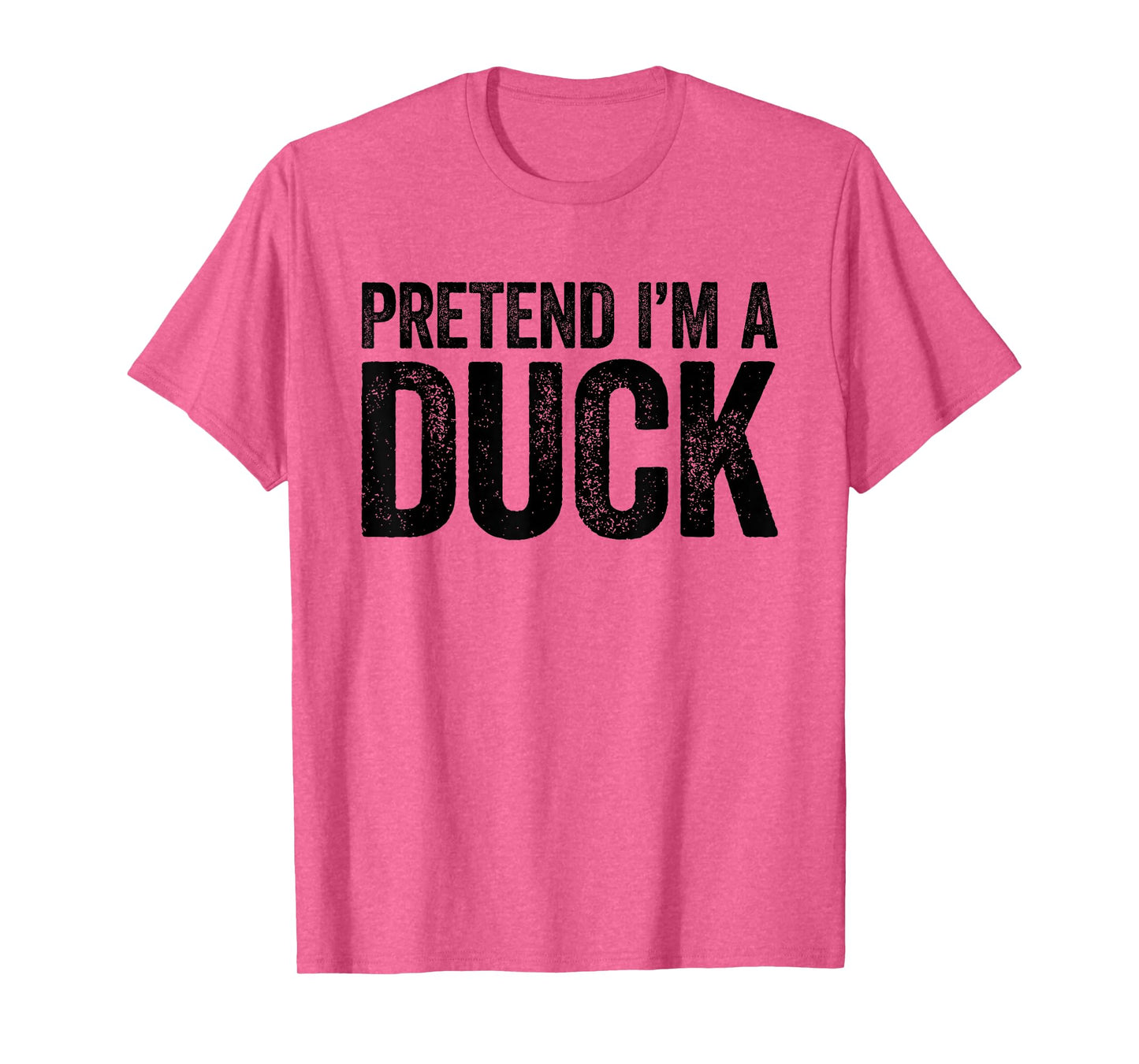 Pretend I'm A Duck Shirt Matching Kids Adult Duck Costume T-Shirt