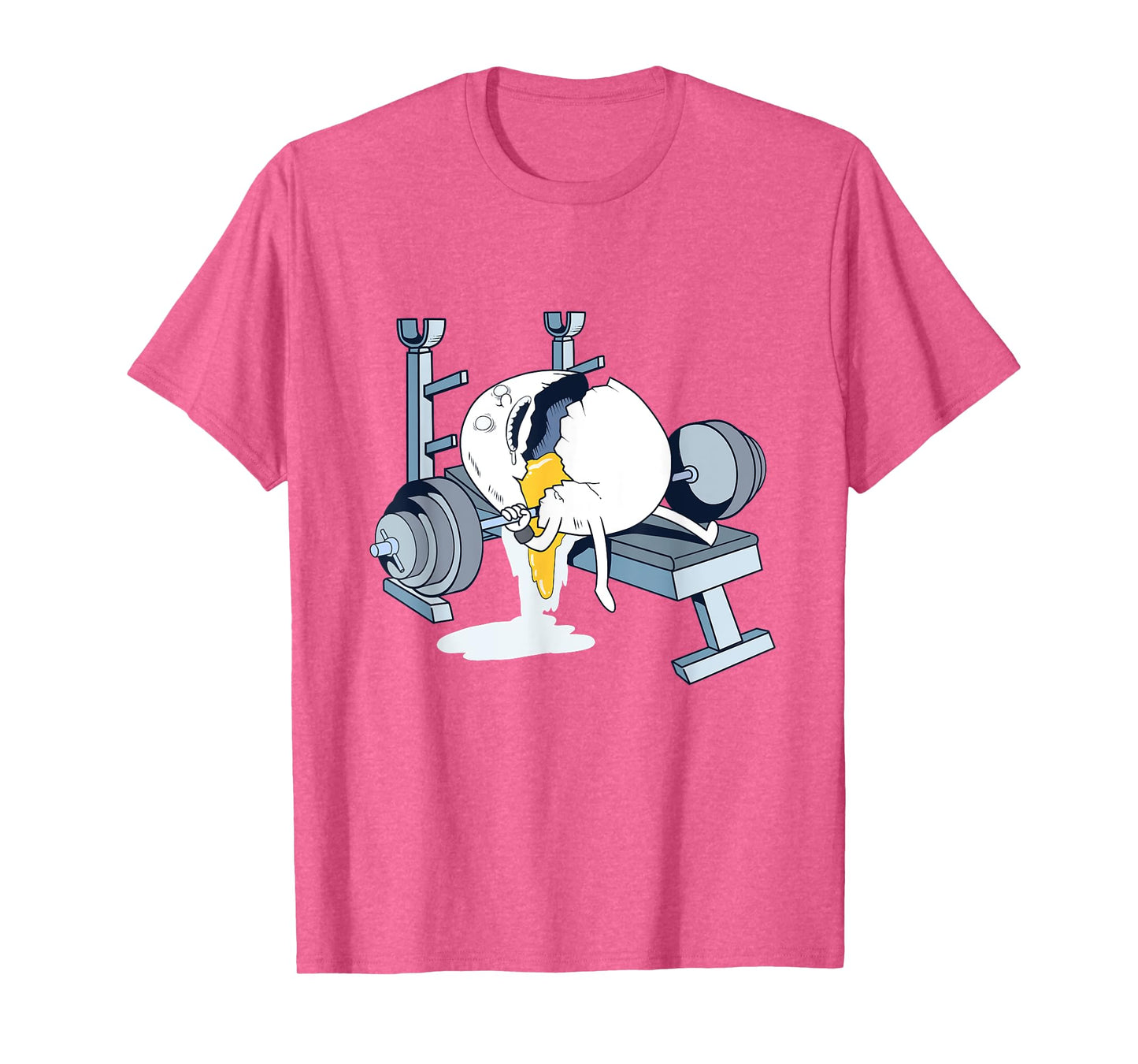 Egg Workout Accident T-Shirt Fun Gym And Diet Shirt Lifting T-Shirt