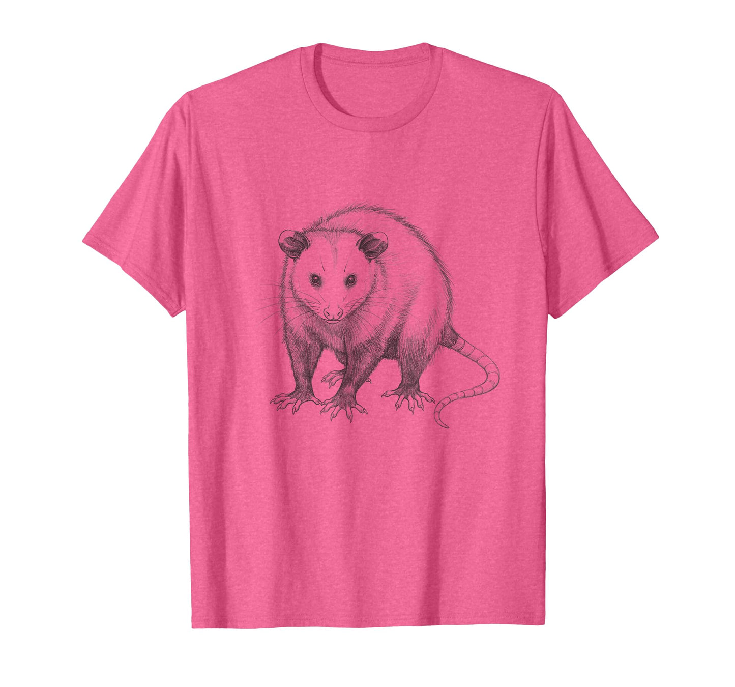 Vintage Opossum Drawing Art Design T-Shirt