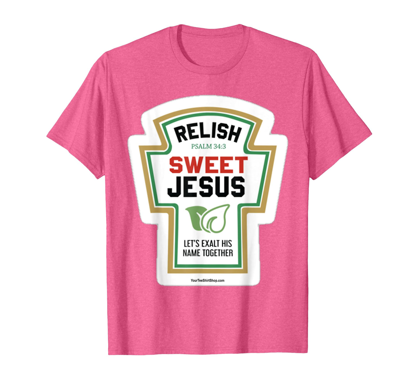 Relish. Sweet Jesus. Let's Exalt His Name Together. Psalm 34