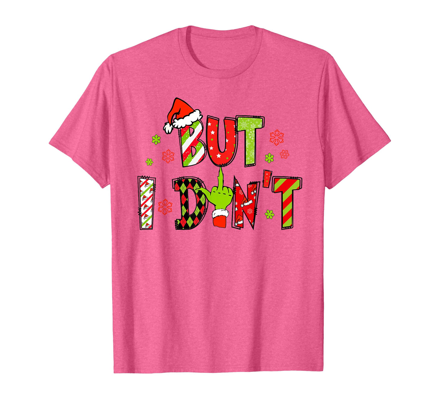 I Love Matching Christmas Shirt But I Don't Couples Pajamas T-Shirt