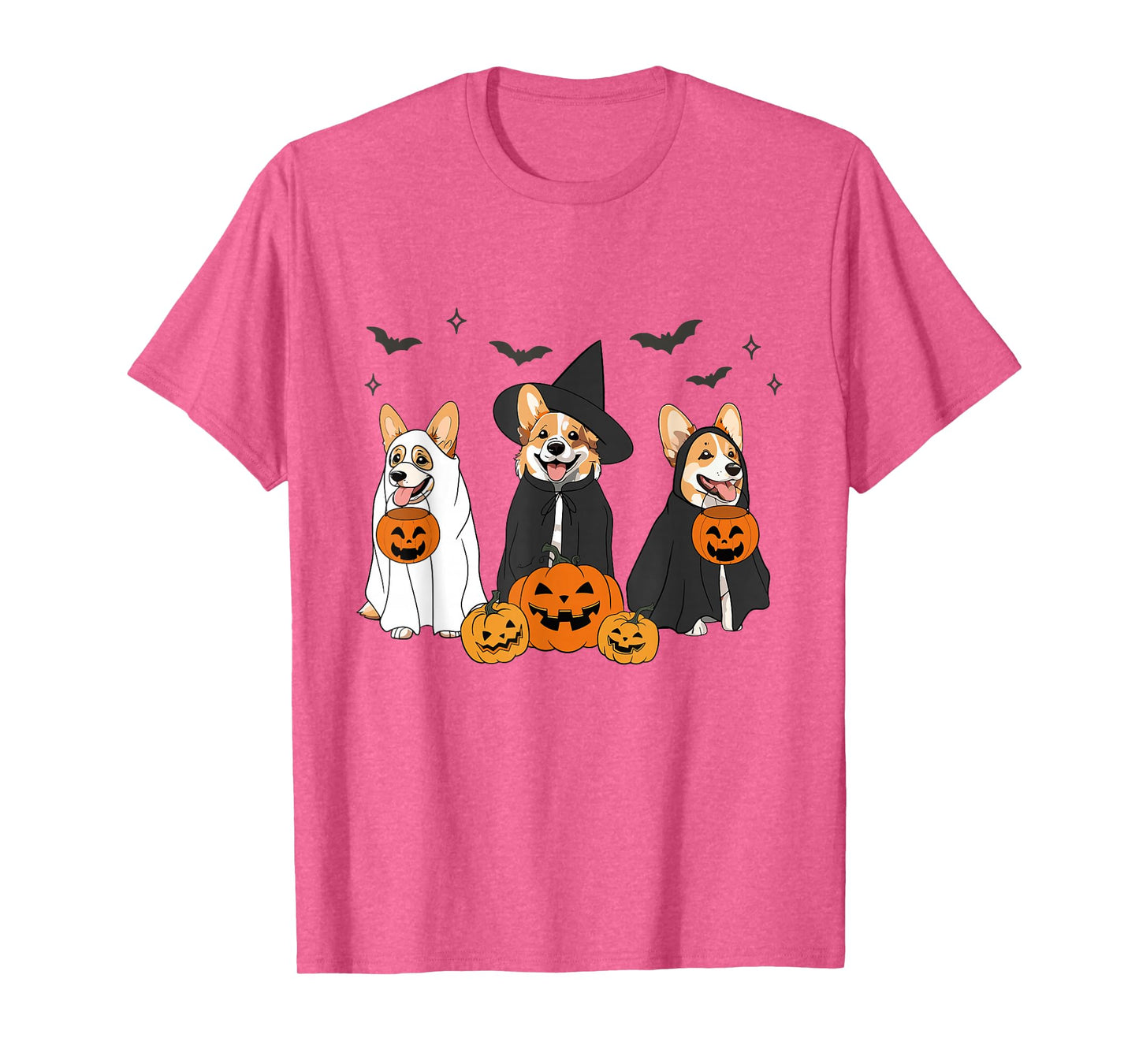 Witch Corgi Halloween Corgi Ghost Corgi Dog Mom Dog Lover T-Shirt