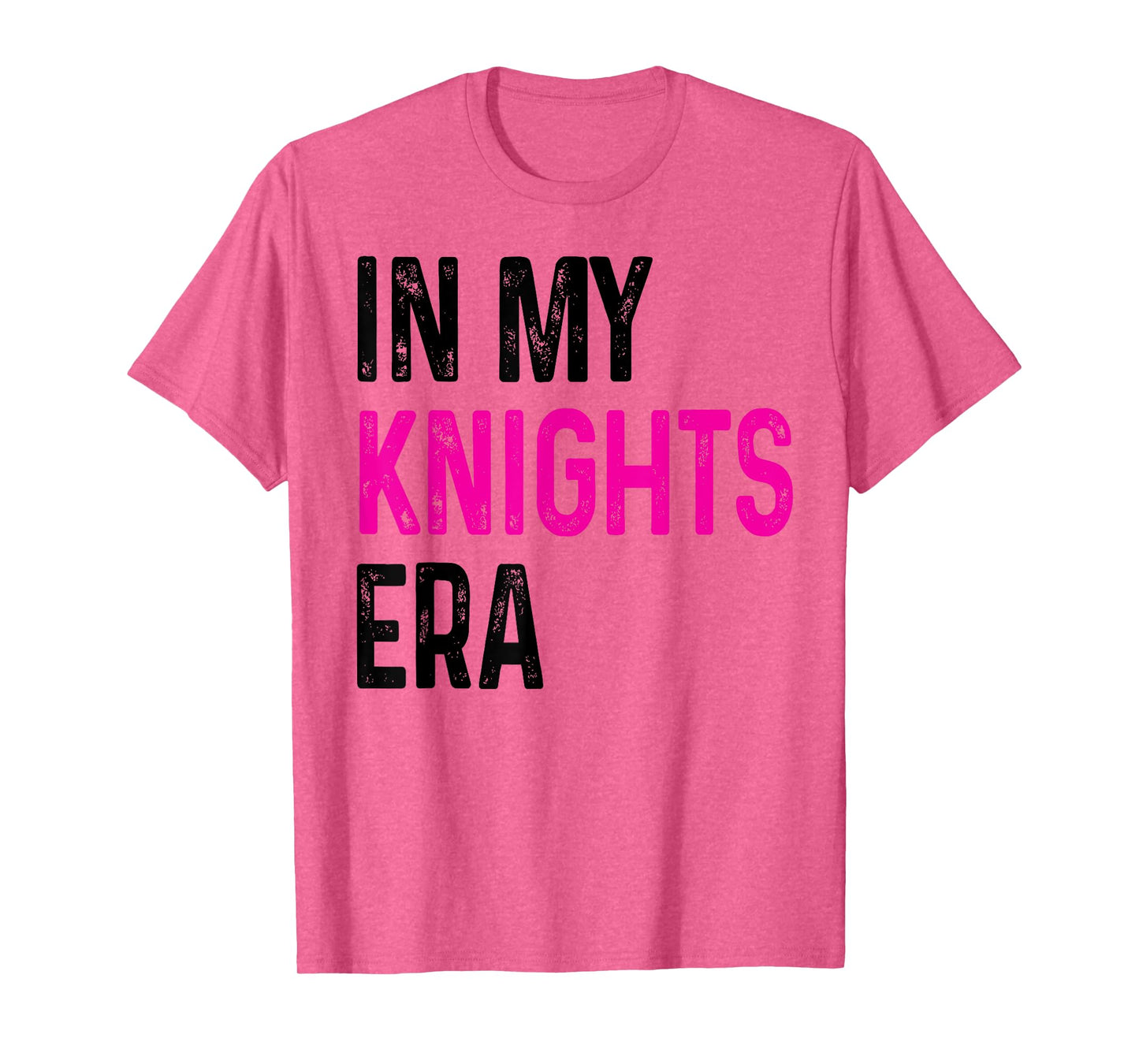 In My Knights Era Back to School Spirit Game Retro Groovy T-Shirt