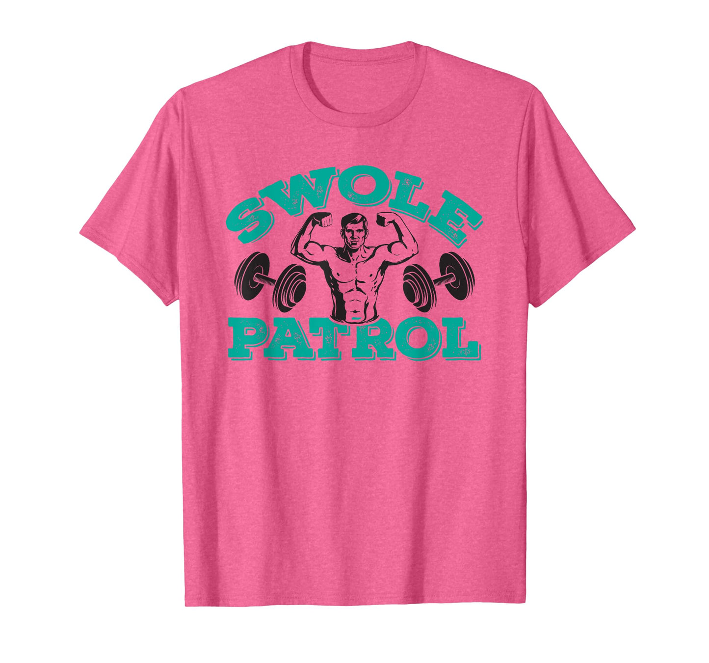 Swole Patrol – Dad working out & weightlifting T-Shirt