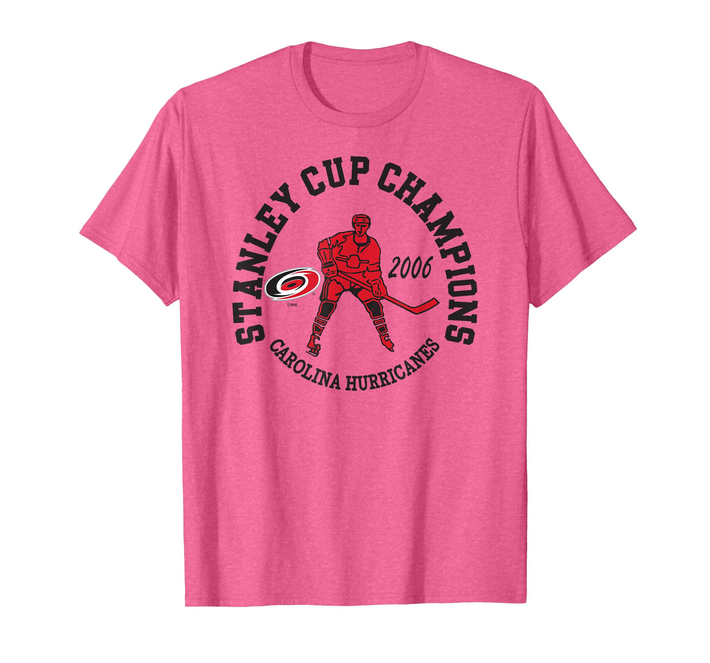 Carolina Hurricanes Stanley Cup Champions 2006 Gray T-Shirt