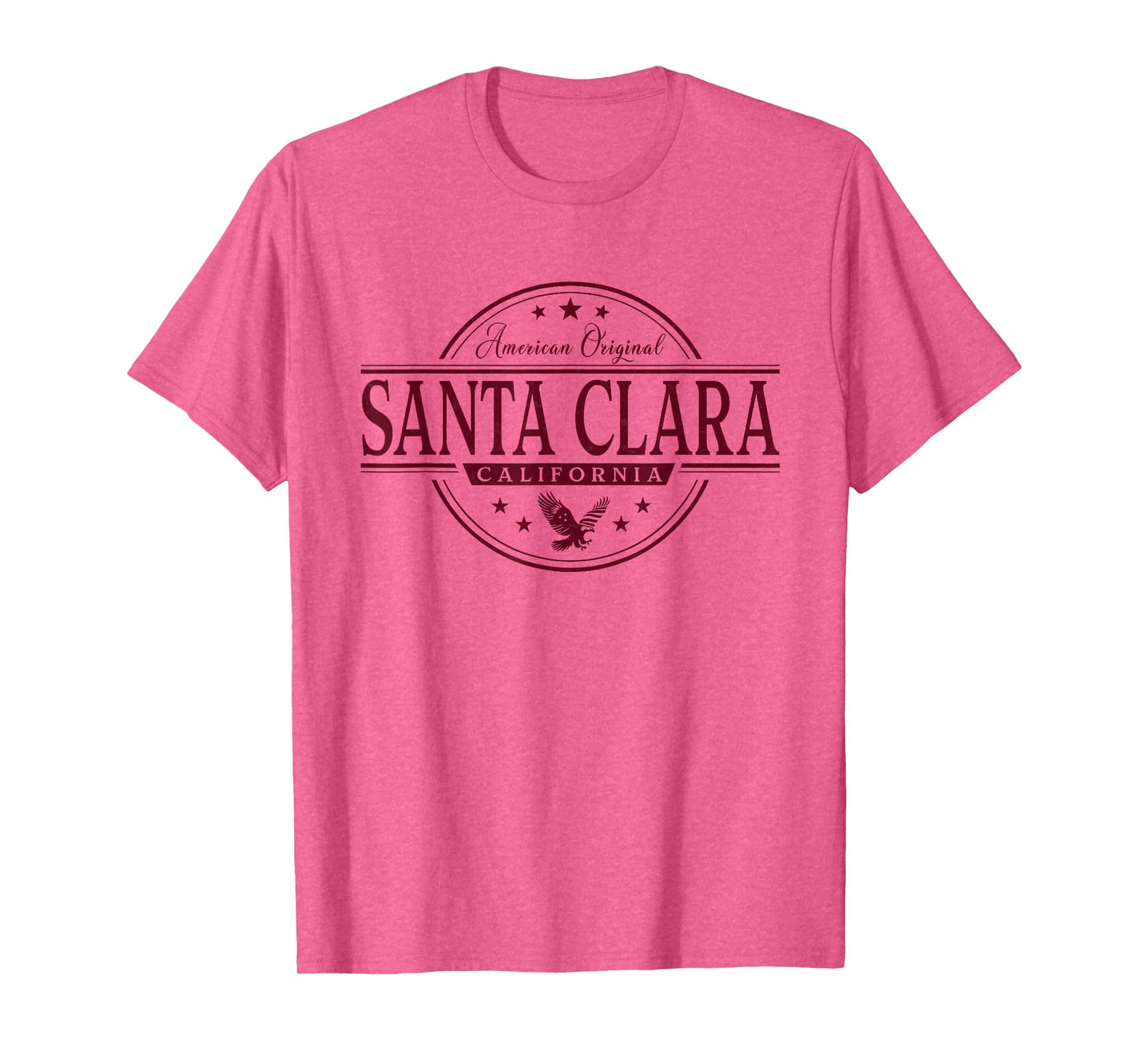 Santa Clara California - Santa Clara CA Label T-Shirt