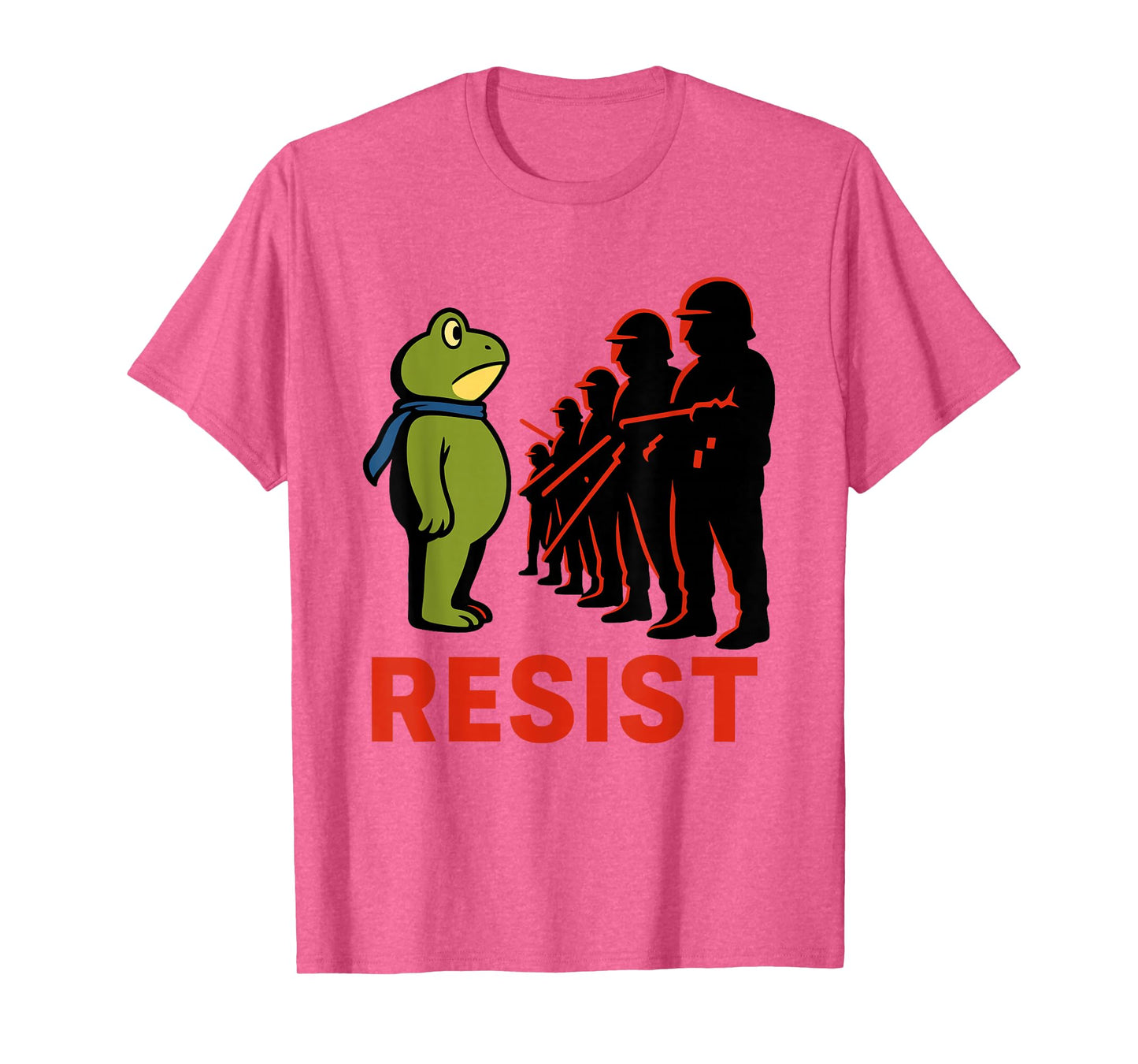 Vintage Portland 2025 Resist Portland Frog Protest Men Women T-Shirt
