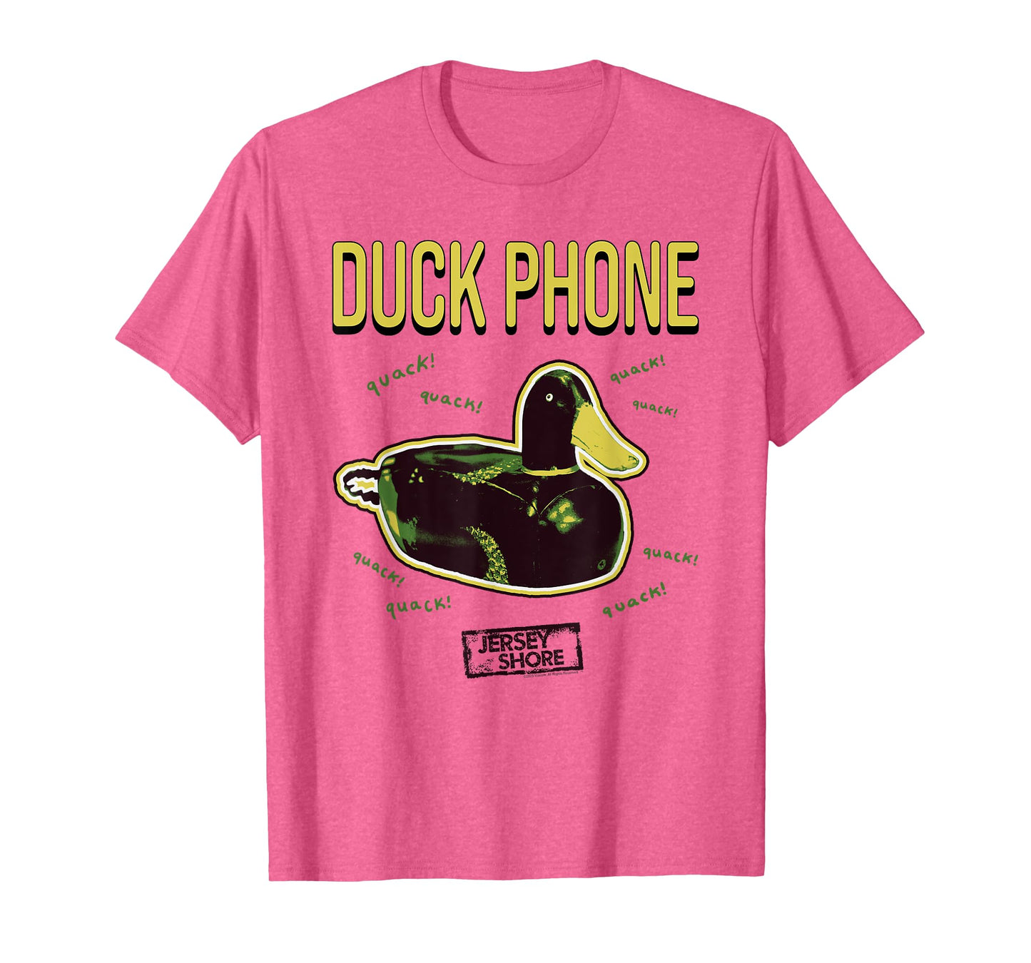 Jersey Shore Duck Phone Quack Quack Reality TV T-Shirt
