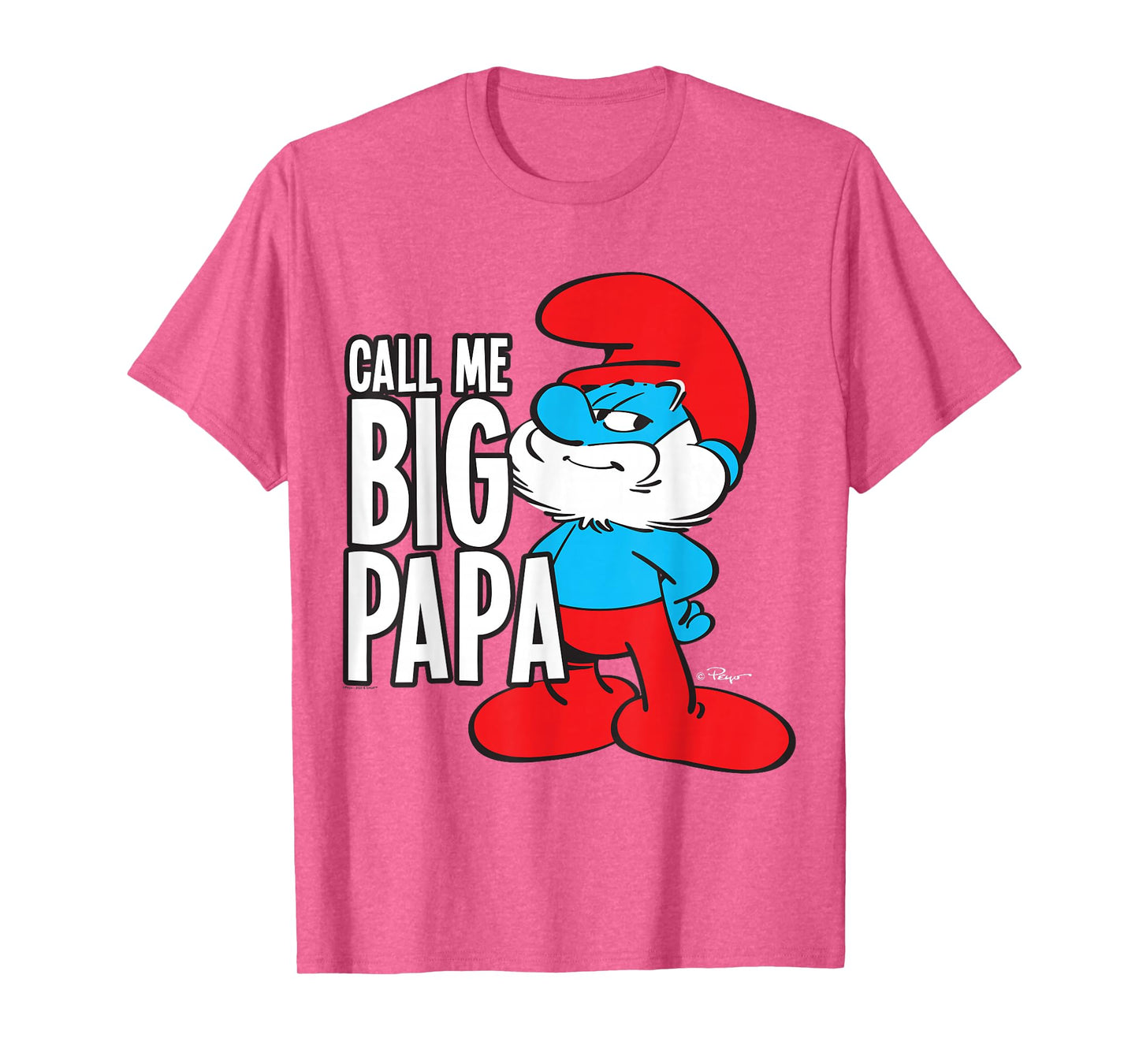 The Smurfs Call Me Big Papa T-Shirt