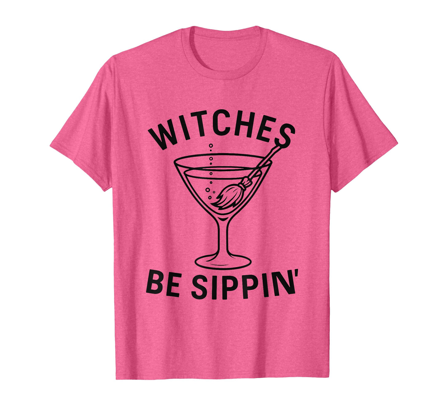 Funny Witches Be Sippin Gothic Drink Halloween Party T-Shirt