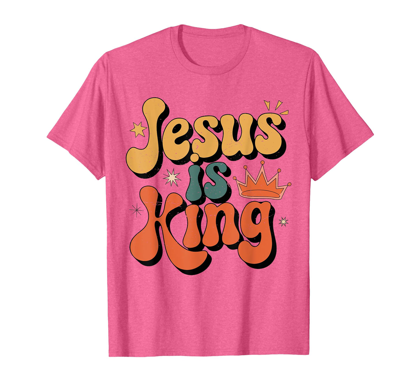 Toddler Jesus is King Christian Kid Boy Good God Son Brother T-Shirt