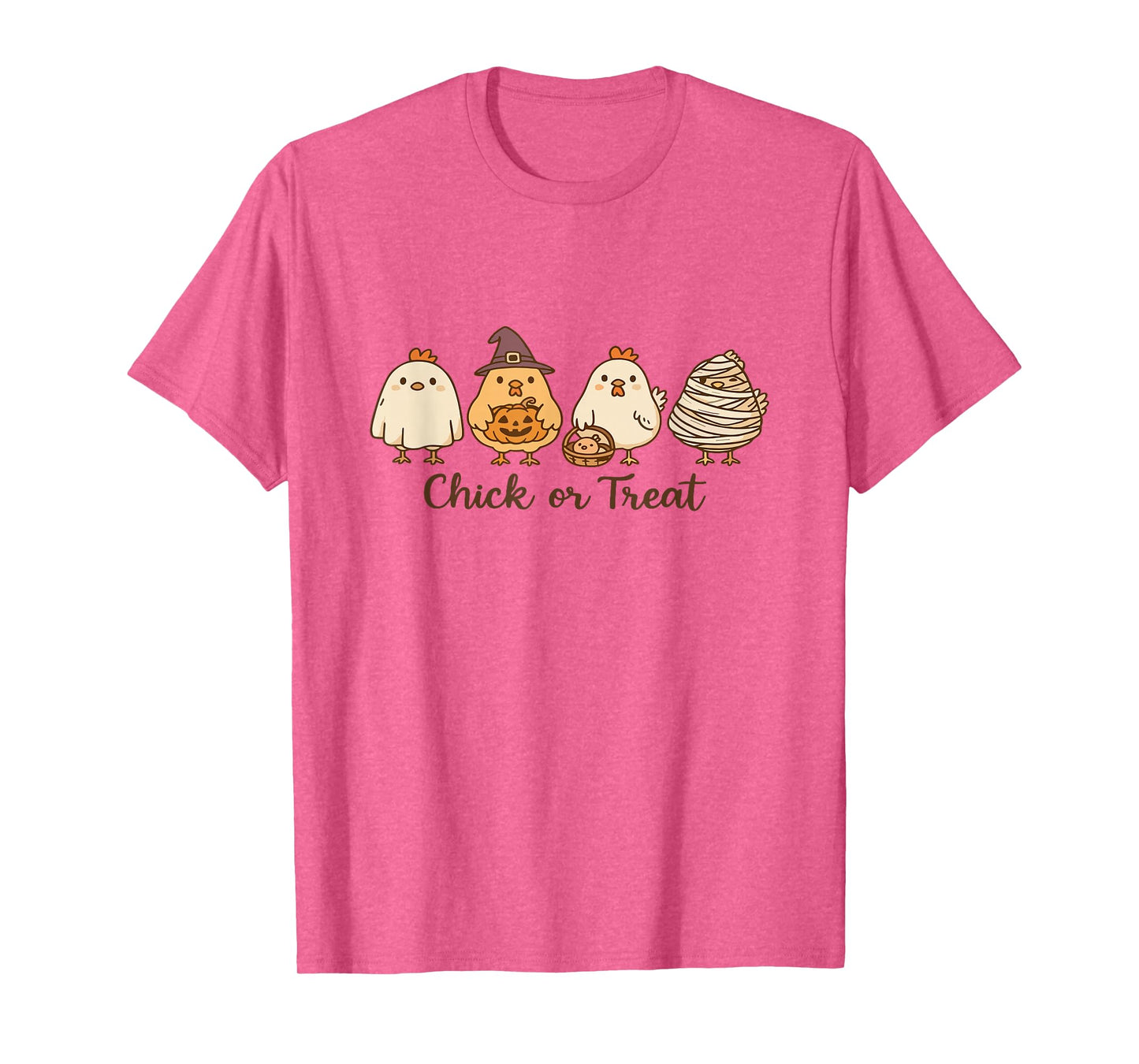 Chick or Treat Halloween Chicken Ghost Spooky Chicken Lover T-Shirt