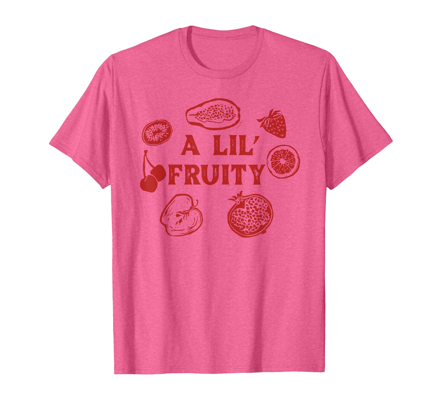 Lil Fruity Retro Style Fruits Lesbian Gay LGBTQ Pride Month T-Shirt
