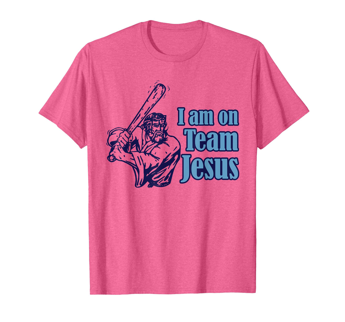 I Am On Team Jesus Baseball Christianity T-Shirt