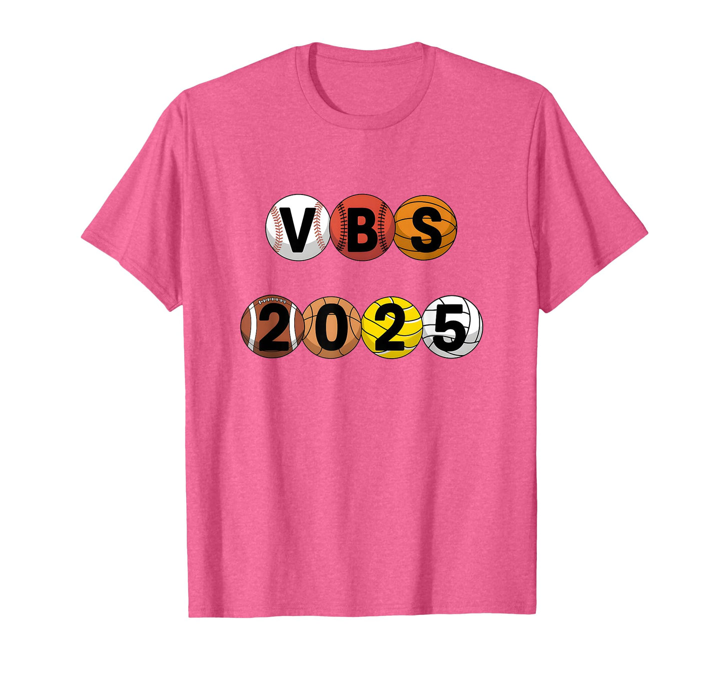 VBS Team 2025 Vacation Bible School Sports Fun VBS T-Shirt