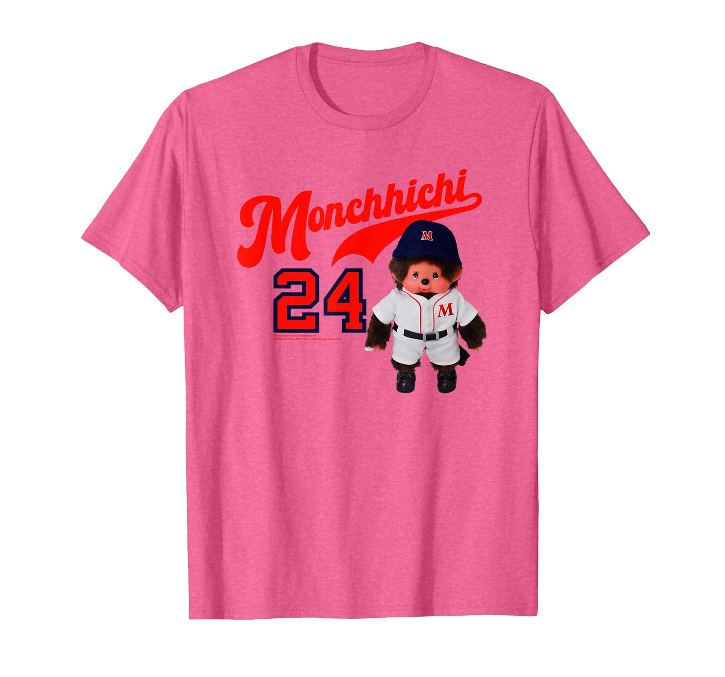 Monchhichi Little Baseball Player #24 Vintage Photo T-Shirt