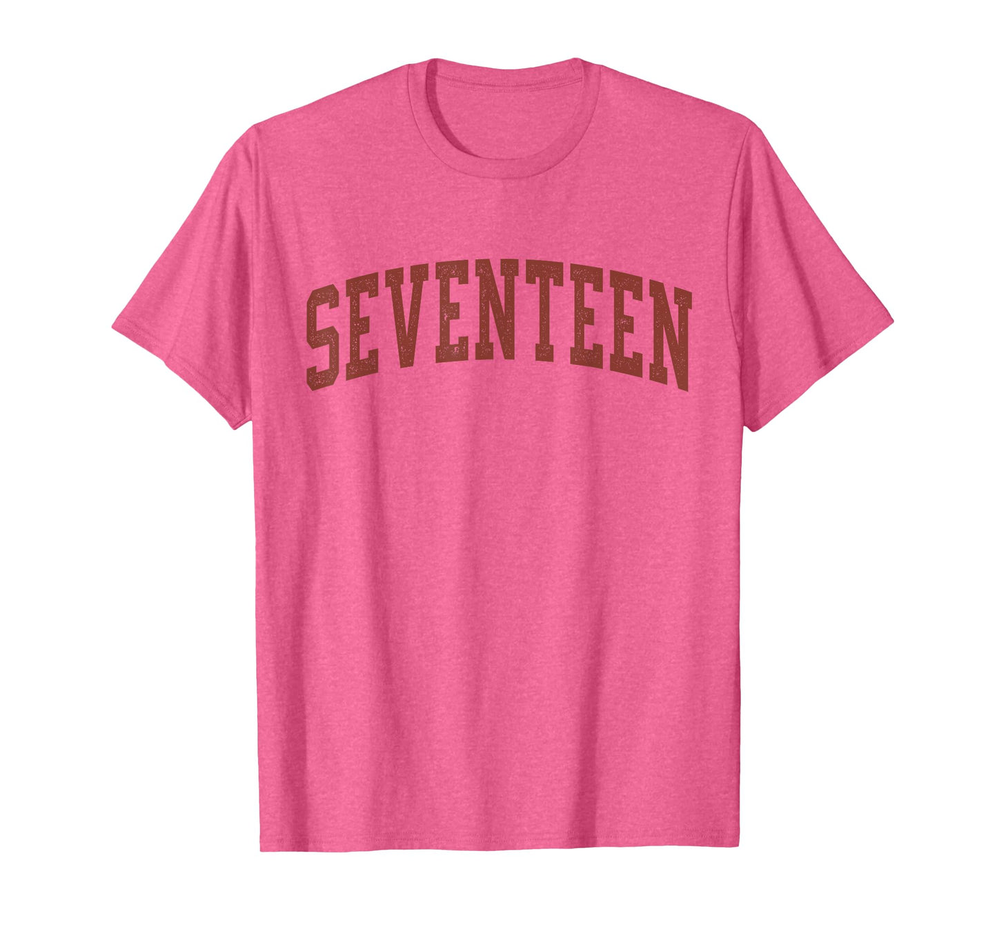 Seventeen Minimalist 17th Birthday Design 17-Year-Old T-Shirt