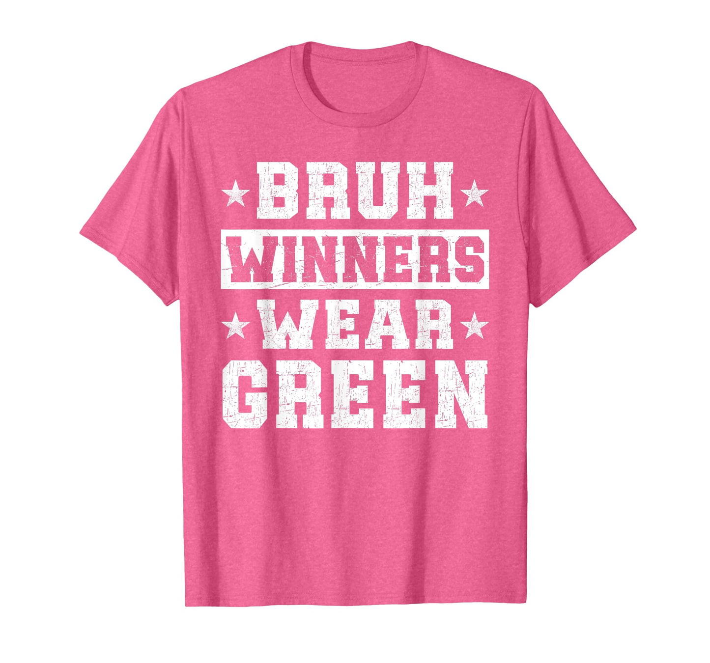 Spirit Week Winners Wear Green Camp Team Game Color Sports T-Shirt