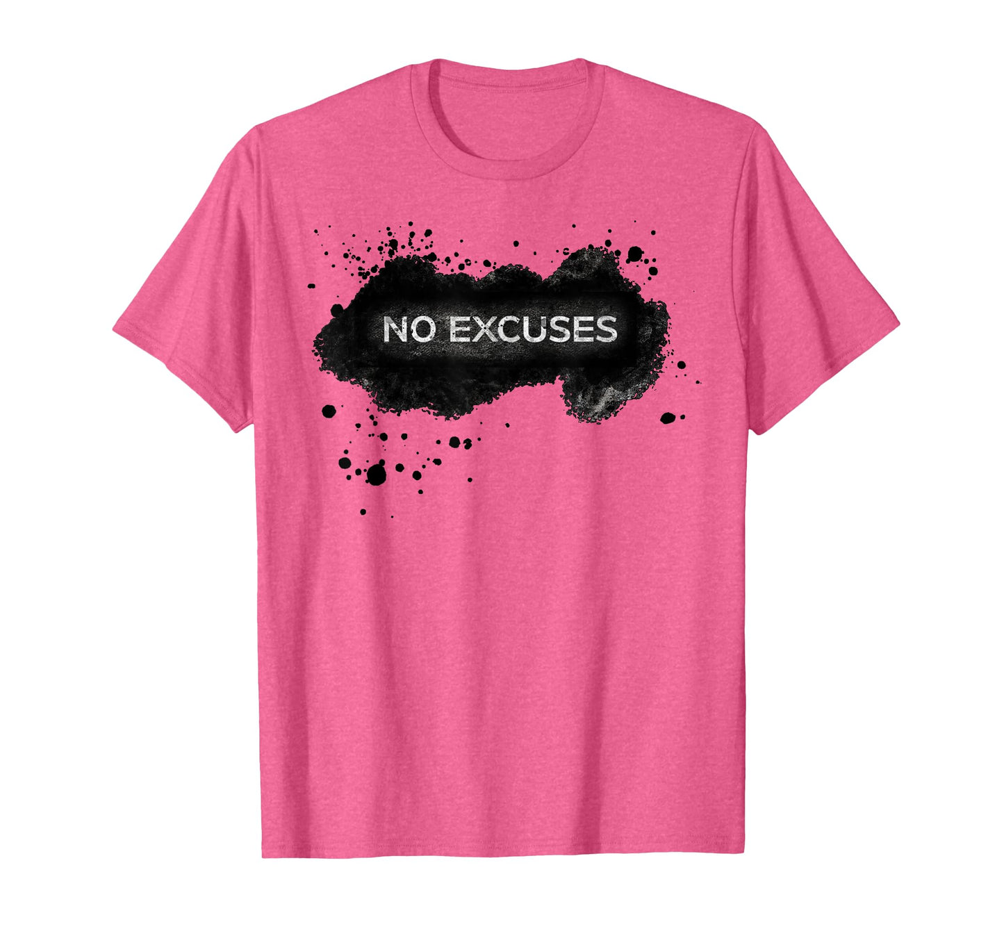 Gym / Fitness - No Excuses Motivational Workout Design T-Shirt