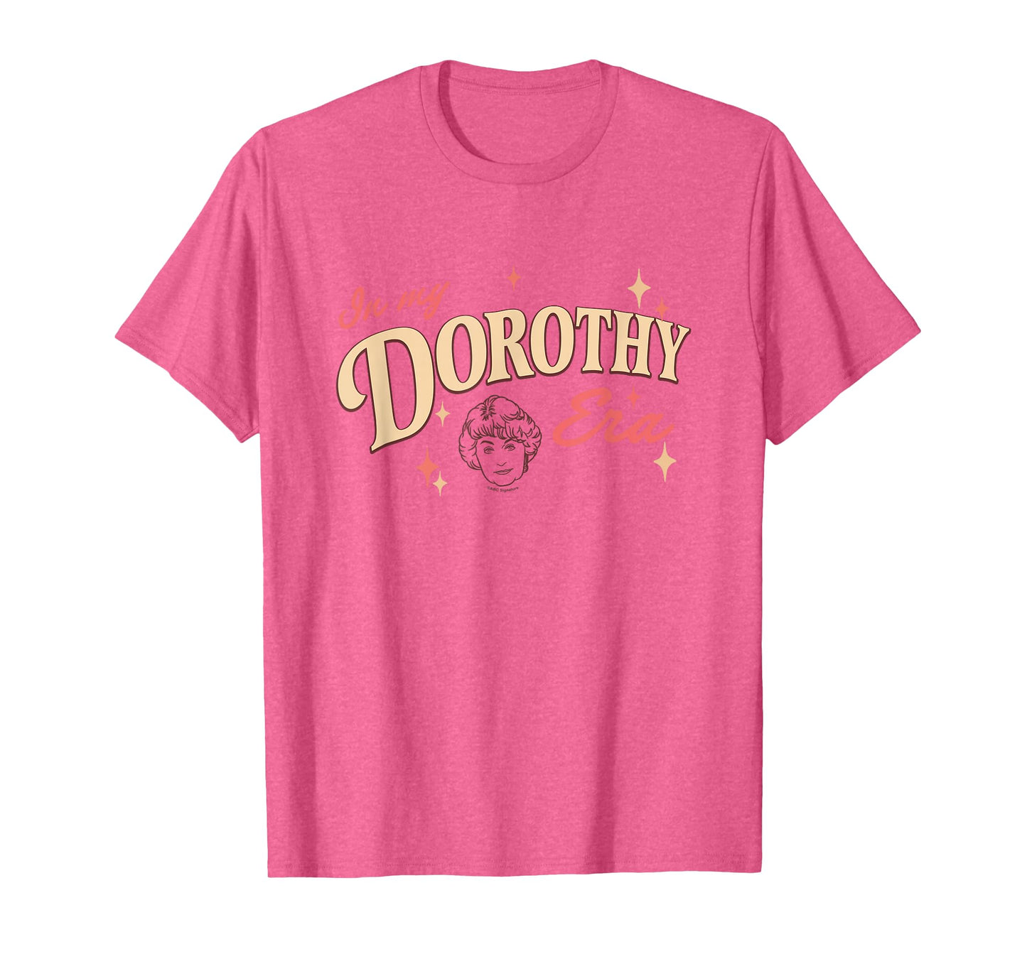 The Golden Girls In My Dorothy Era Face Outline Logo T-Shirt