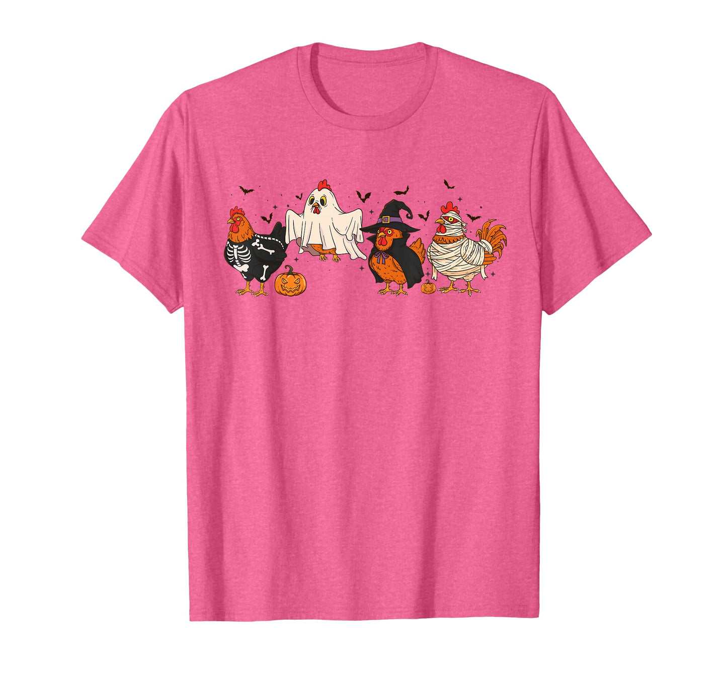 Halloween Witch Spooky Chicken T-Shirt