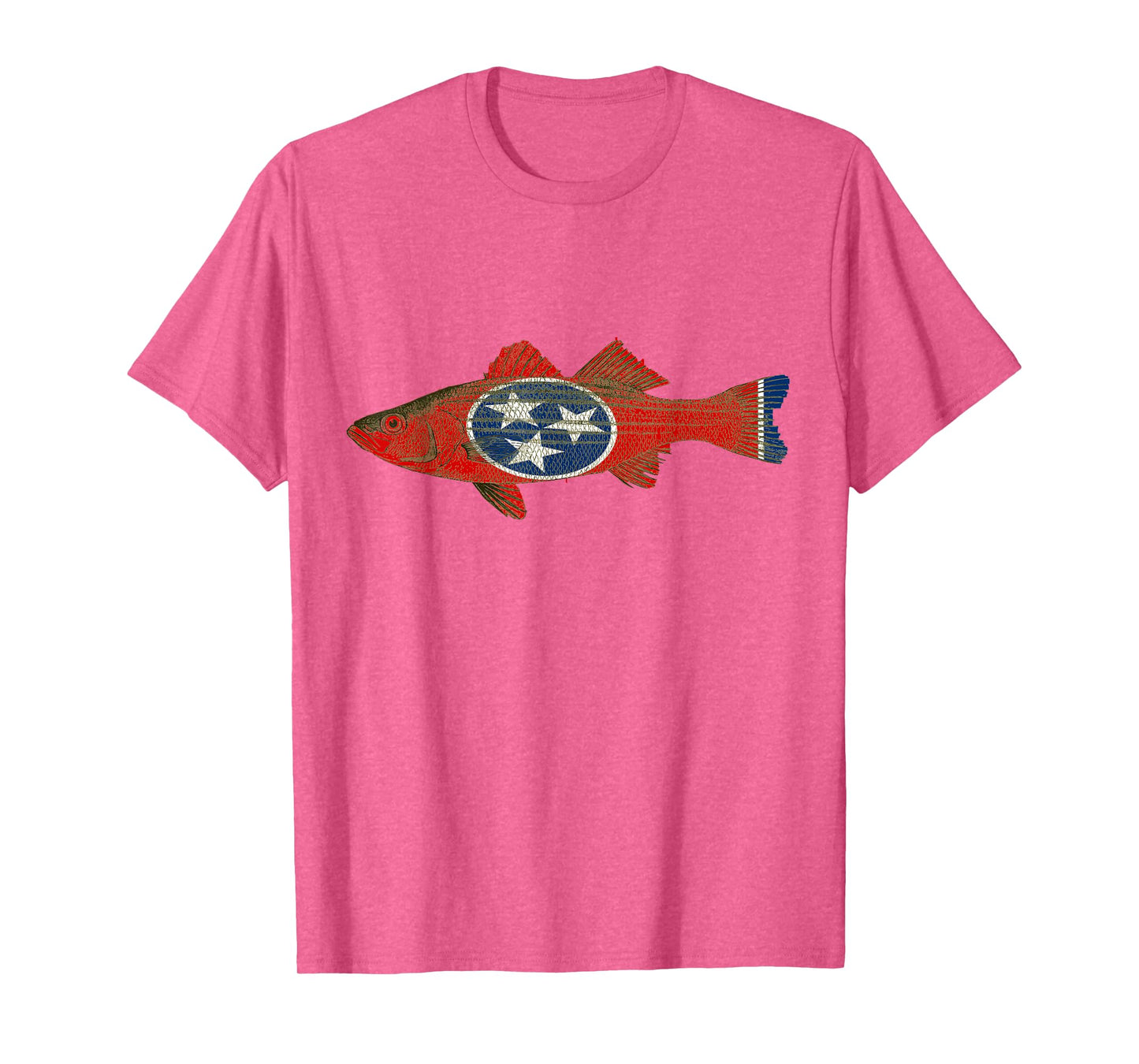 Tennessee Volunteer State Fish Flag Shirt for Men Women Yout T-Shirt