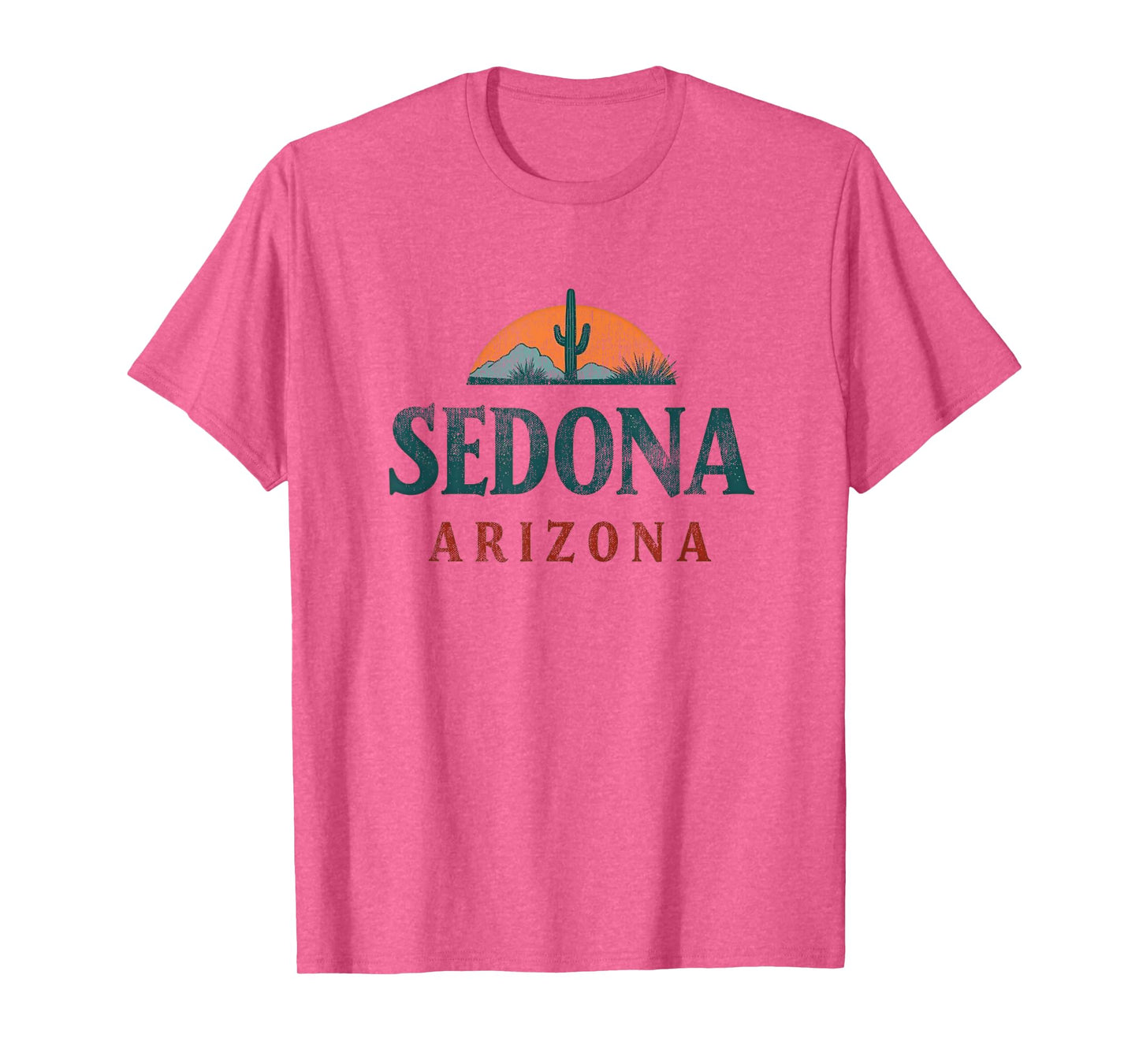 Sedona Arizona Retro Vintage Weathered Throwback Souvenir T-Shirt