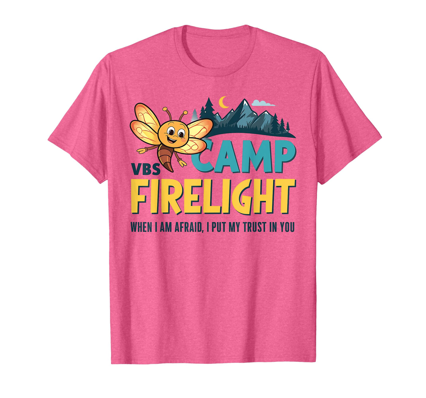 Vacation Bible School Camp Firelight VBS Camp Firework 2024 T-Shirt
