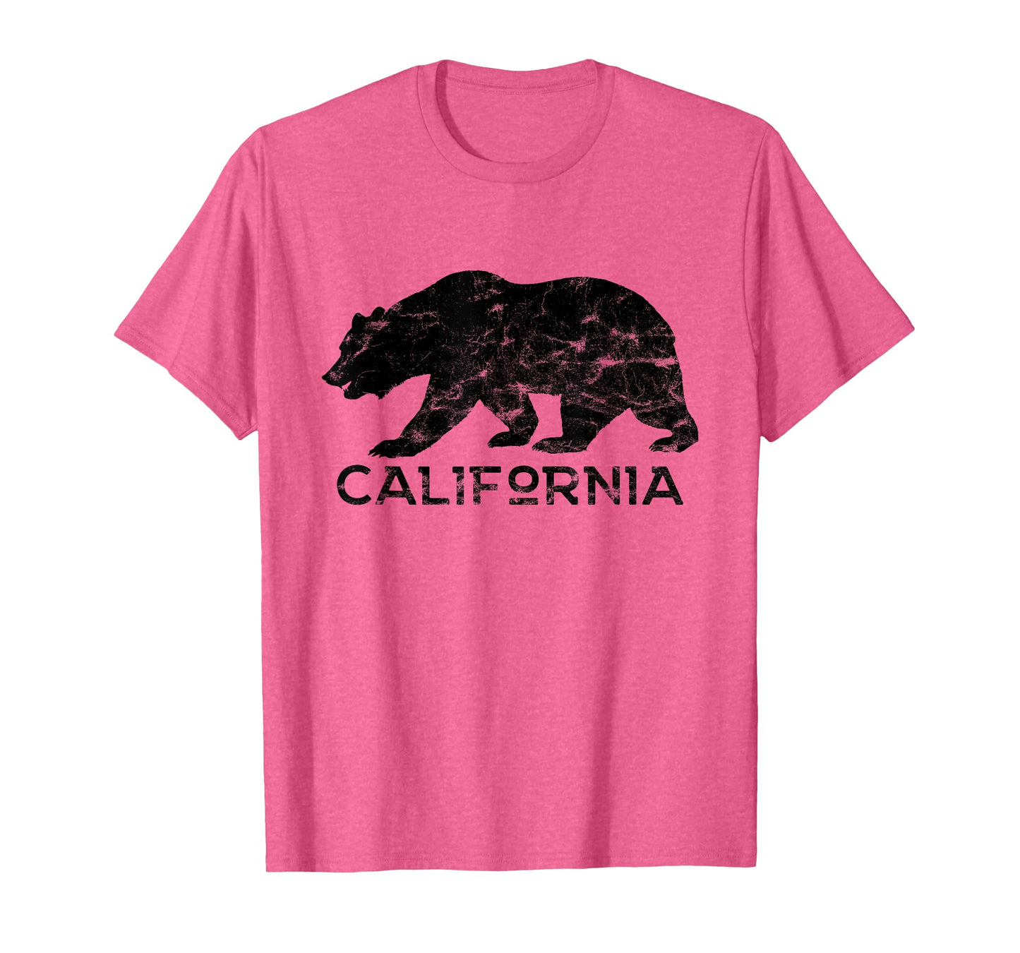 California Bear Retro Distressed Vintage T-Shirt