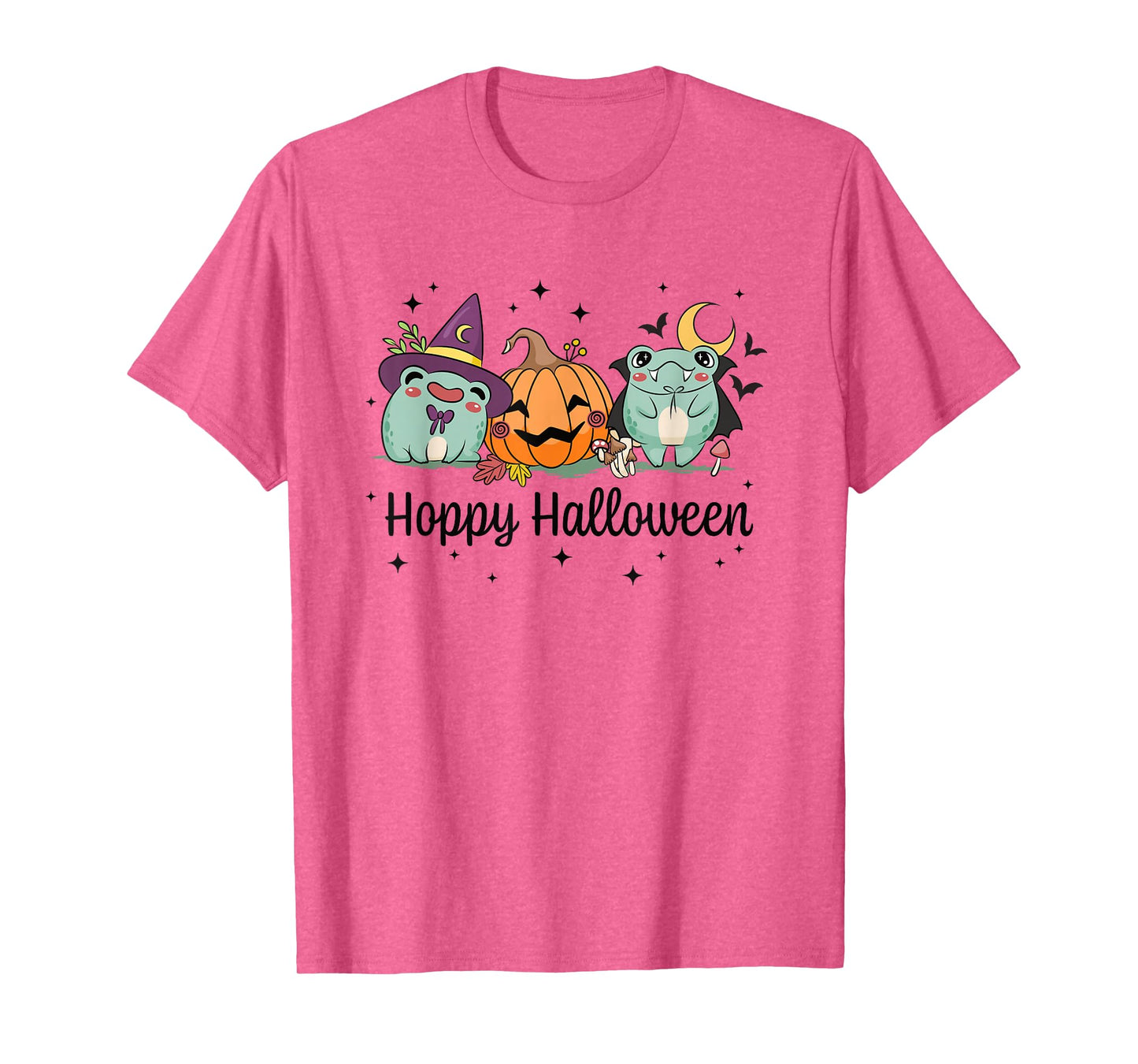 Hoppy Halloween Frog Witch T-Shirt