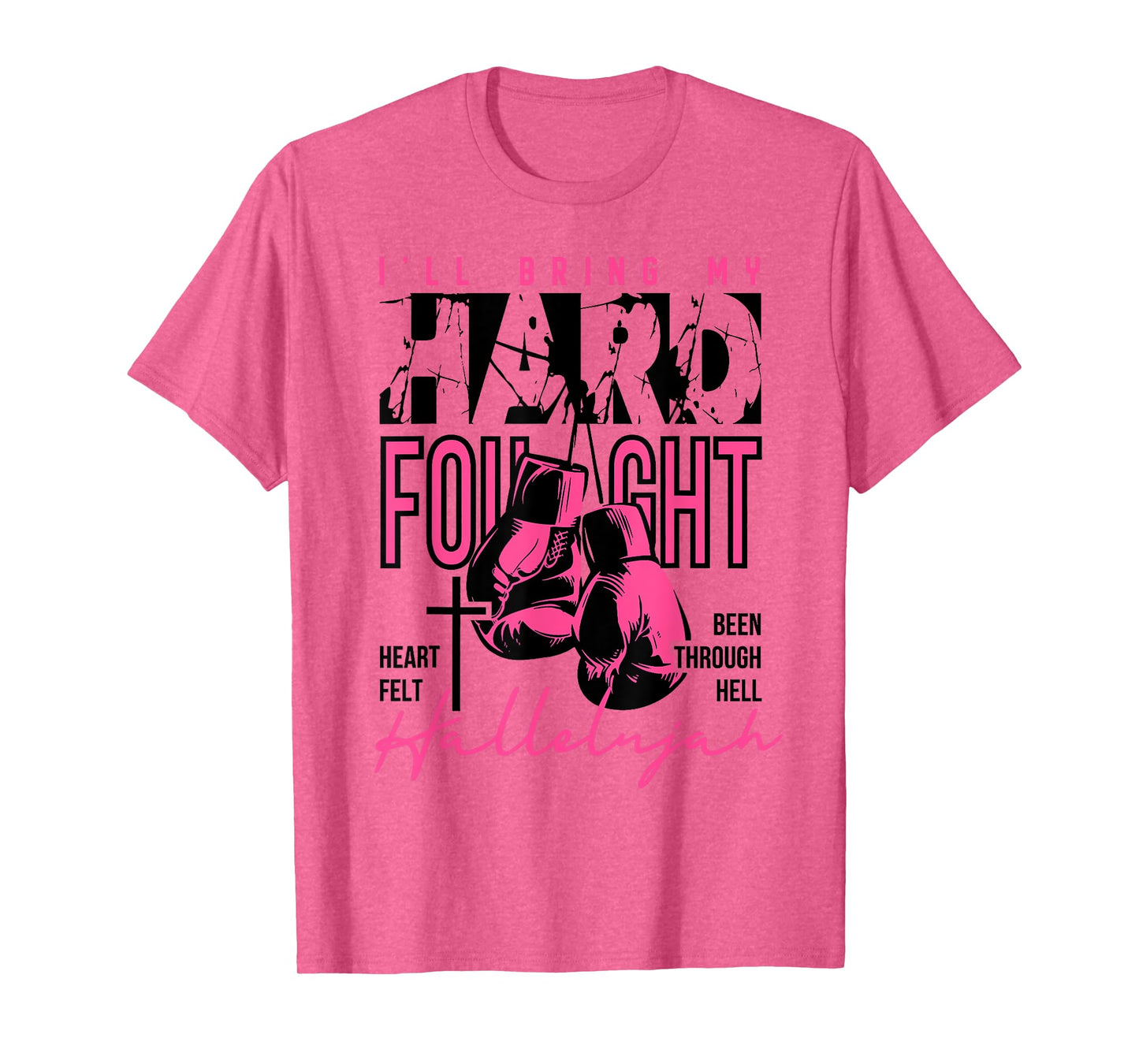 Brandon Hard Fought Hallelujah Praise Jesus T-Shirt