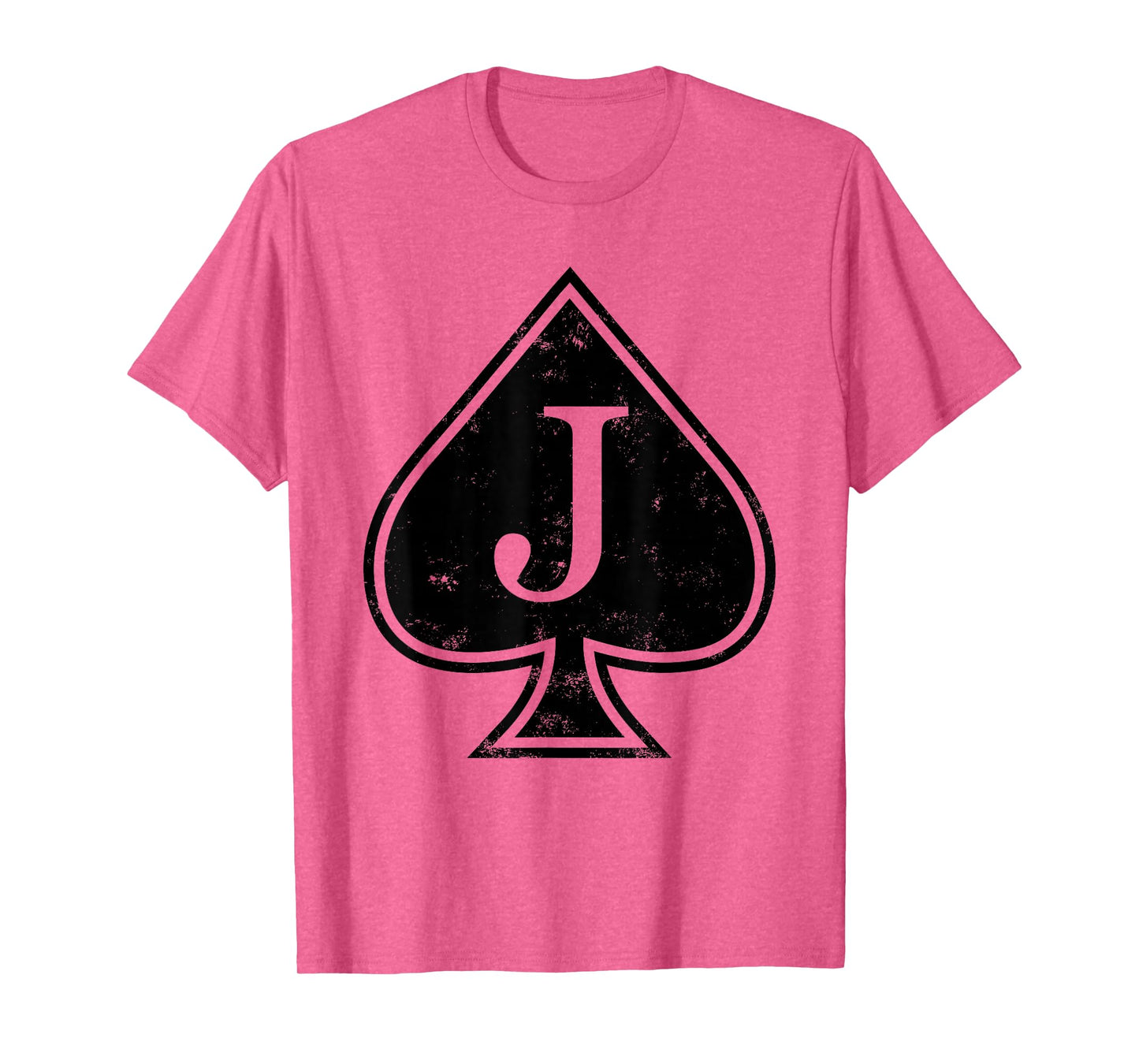 Blackjack Ace Spades Jack Playing Cards Casino Gambling T-Shirt