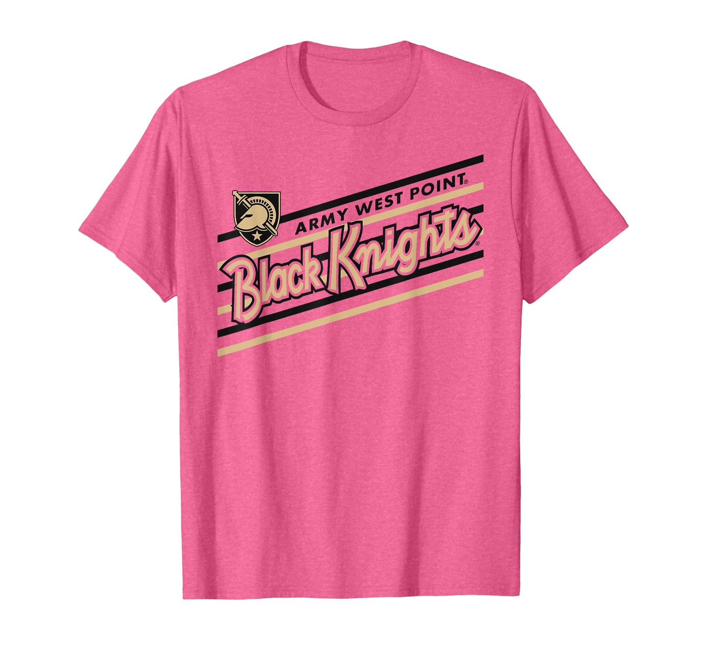 Army Black Knights Retro Performer White Officially Licensed T-Shirt
