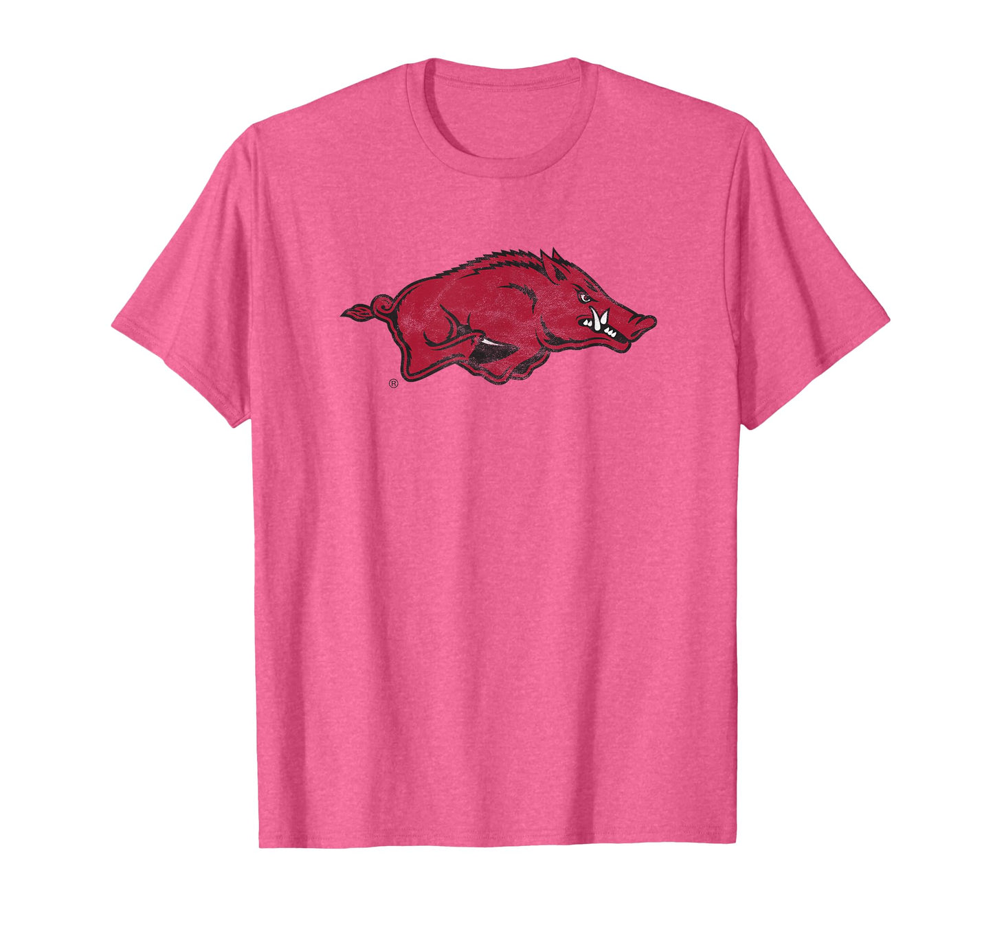 University of Arkansas Razorbacks Distressed Primary Logo T-Shirt