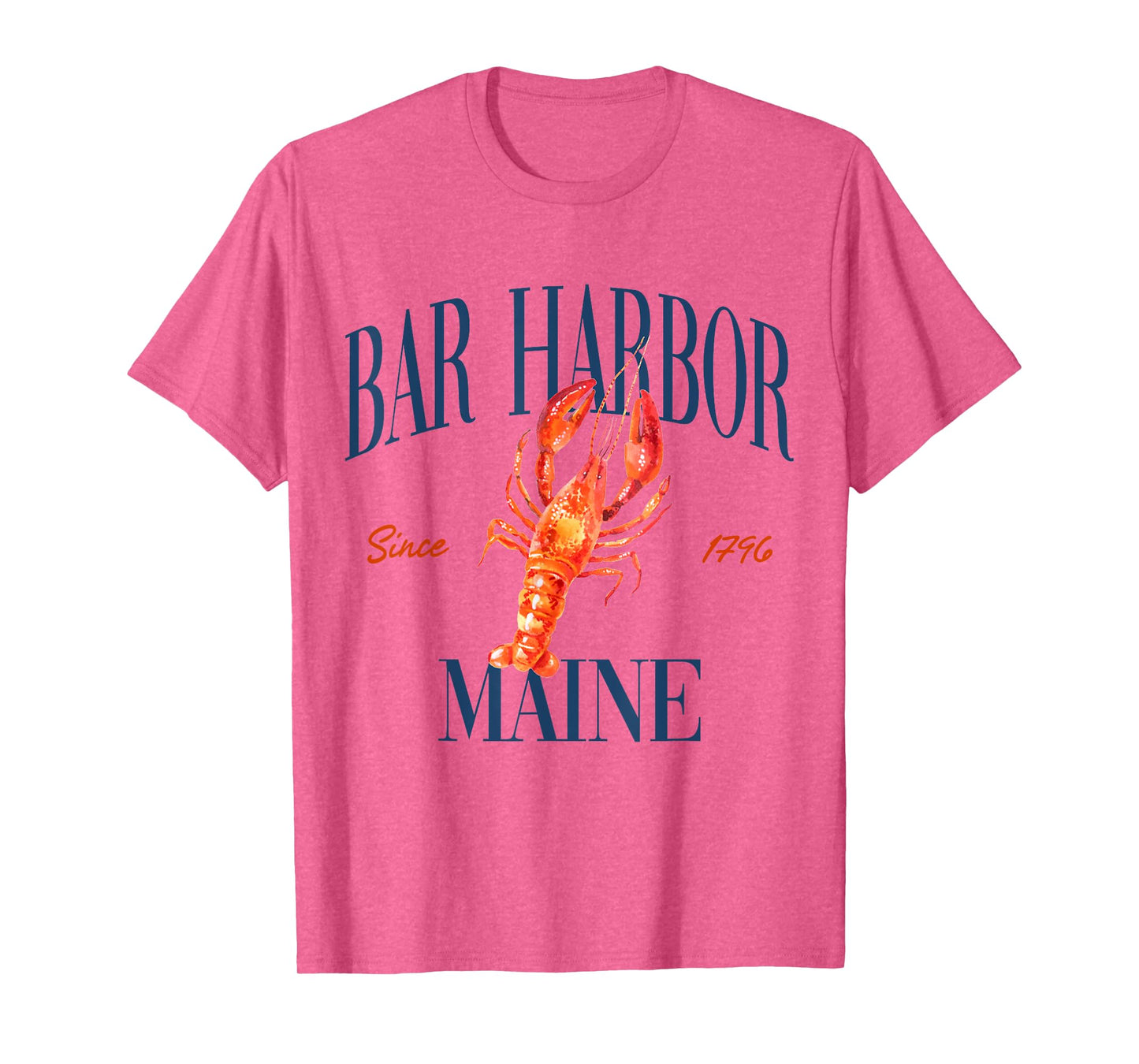 Bar Harbor Maine Est. 1796 - Old Money, Aesthetic, Retro T-Shirt