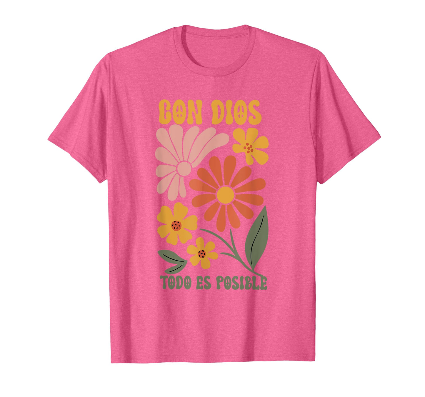 Camiseta cristiana en espanol para Mujer spanish Christian T-Shirt