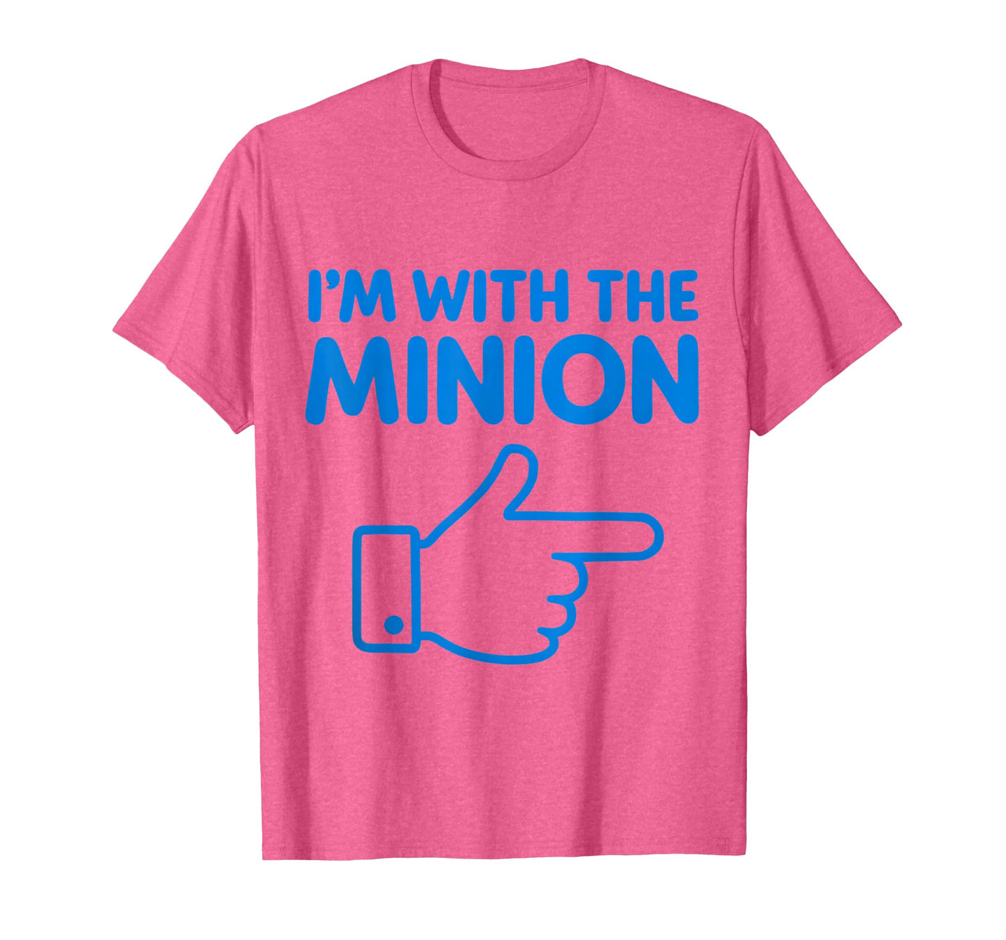 I'm with The Minion Costume Family Lazy Easy Halloween T-Shirt