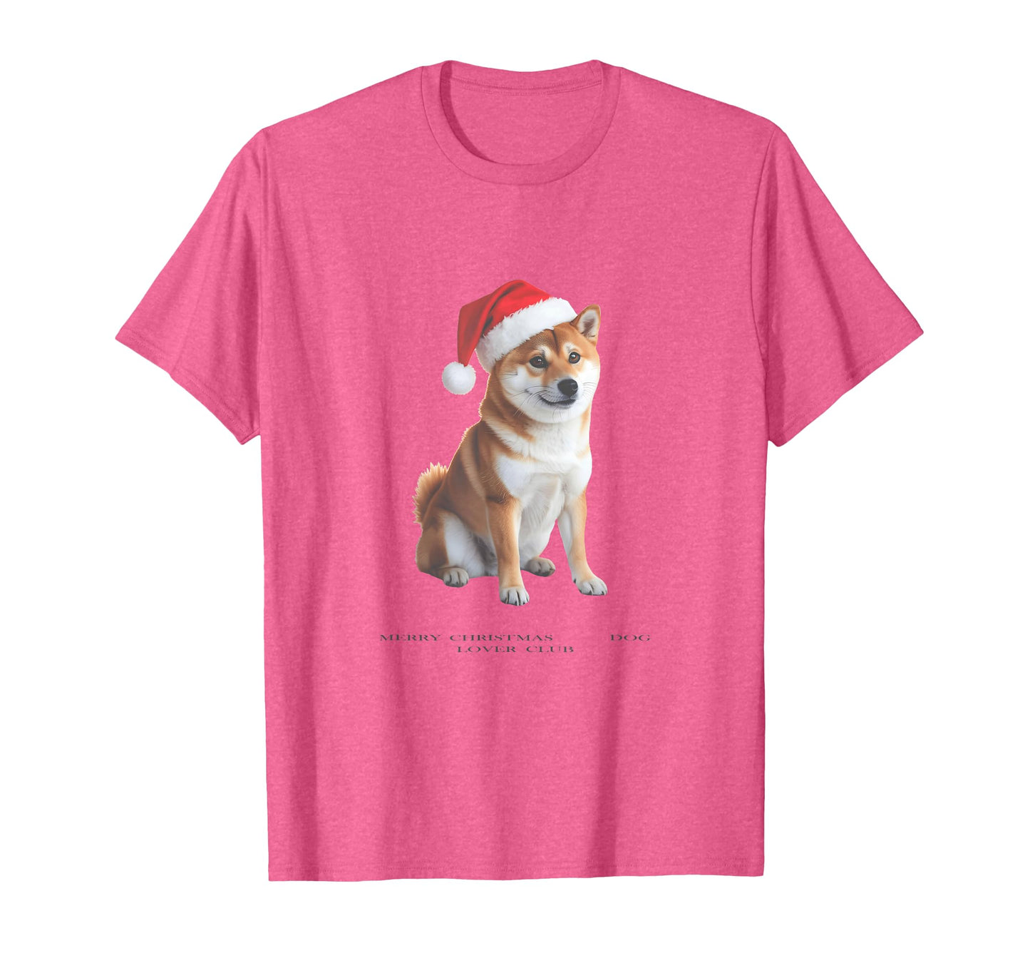 Shiba Inu Christmas Dog Vintage T-Shirt