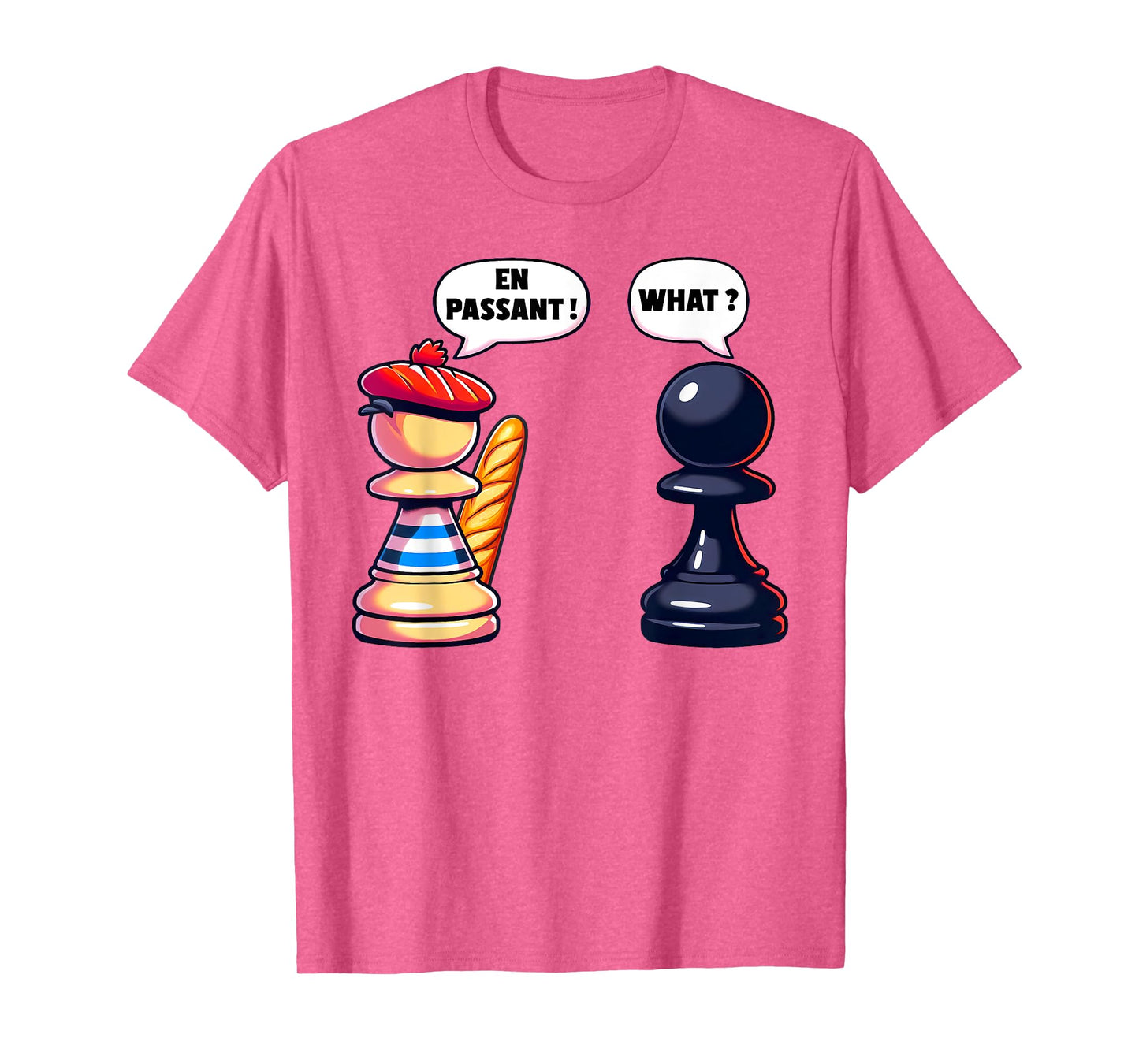 Funny Chess Pawn Move En Passant Capture Humor Checkmate T-Shirt