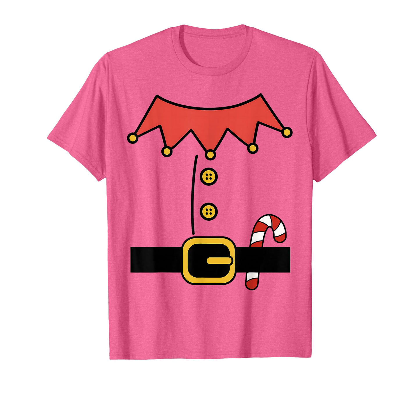 Elf Christmas Halloween Costume Mens Womens Boys Girls Kids T-Shirt