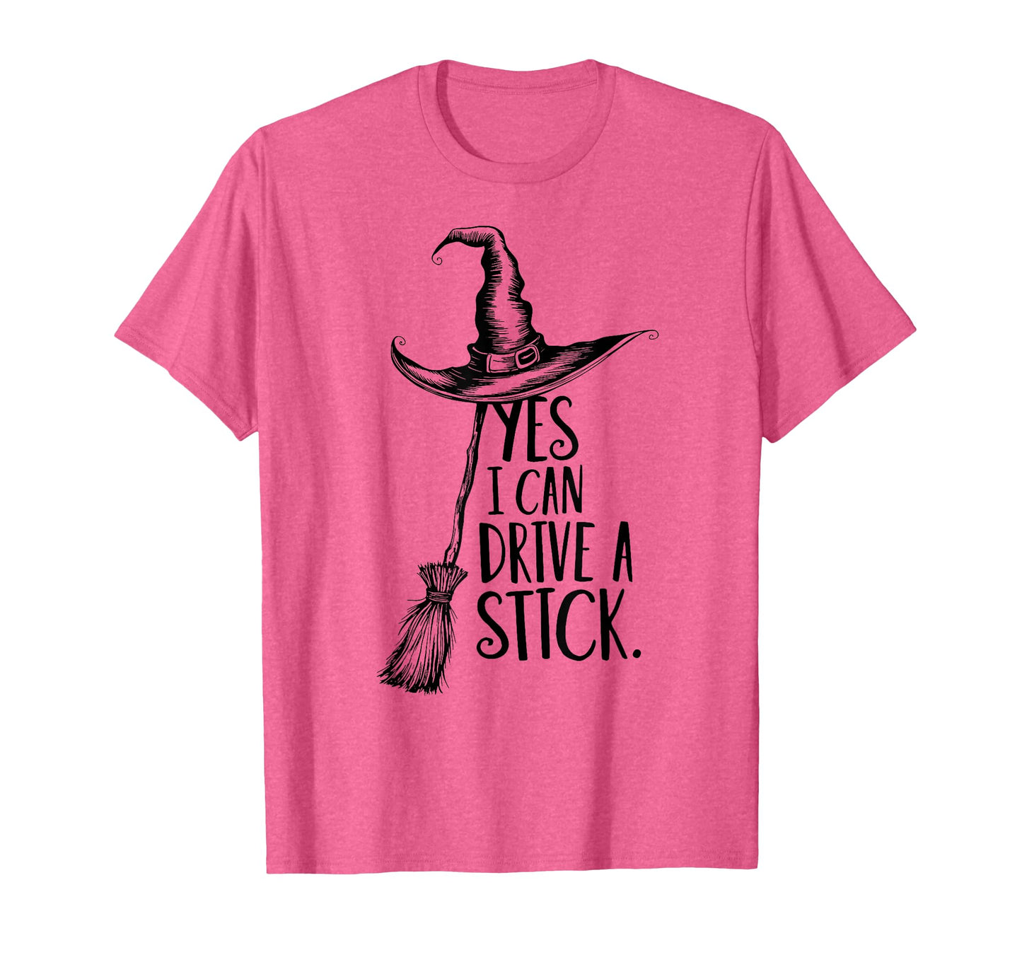Yes I Can Drive A Stick Halloween T-Shirt