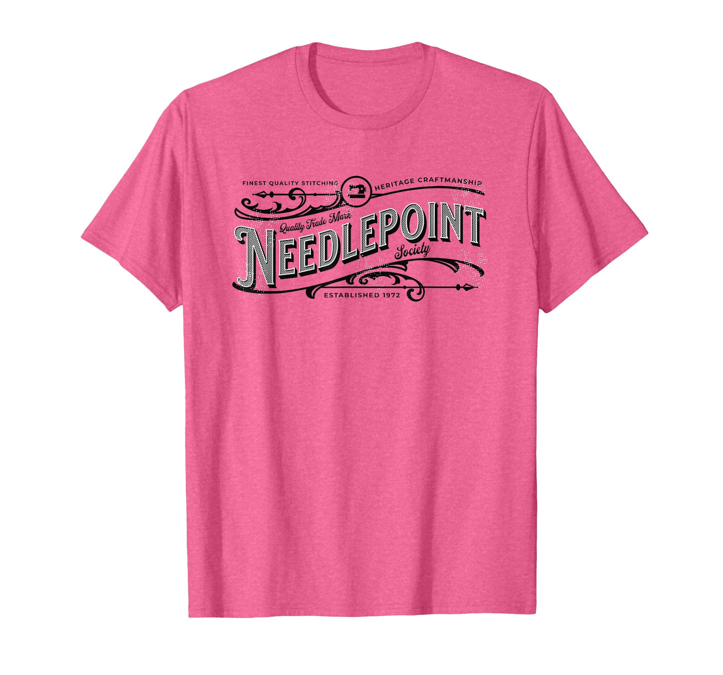 Needlepoint Vintage Style T-Shirt