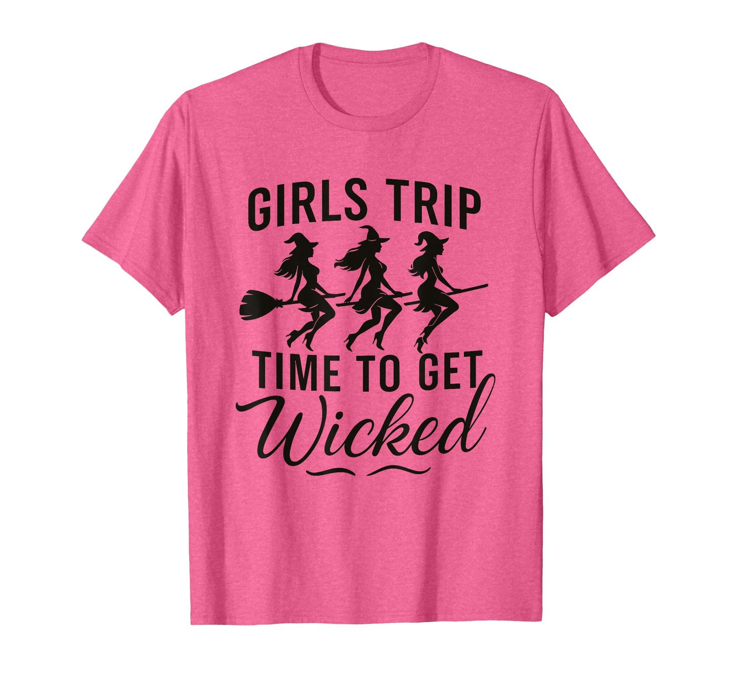 Girls Trip Salem Halloween Witch Salem Massachusetts Womens T-Shirt