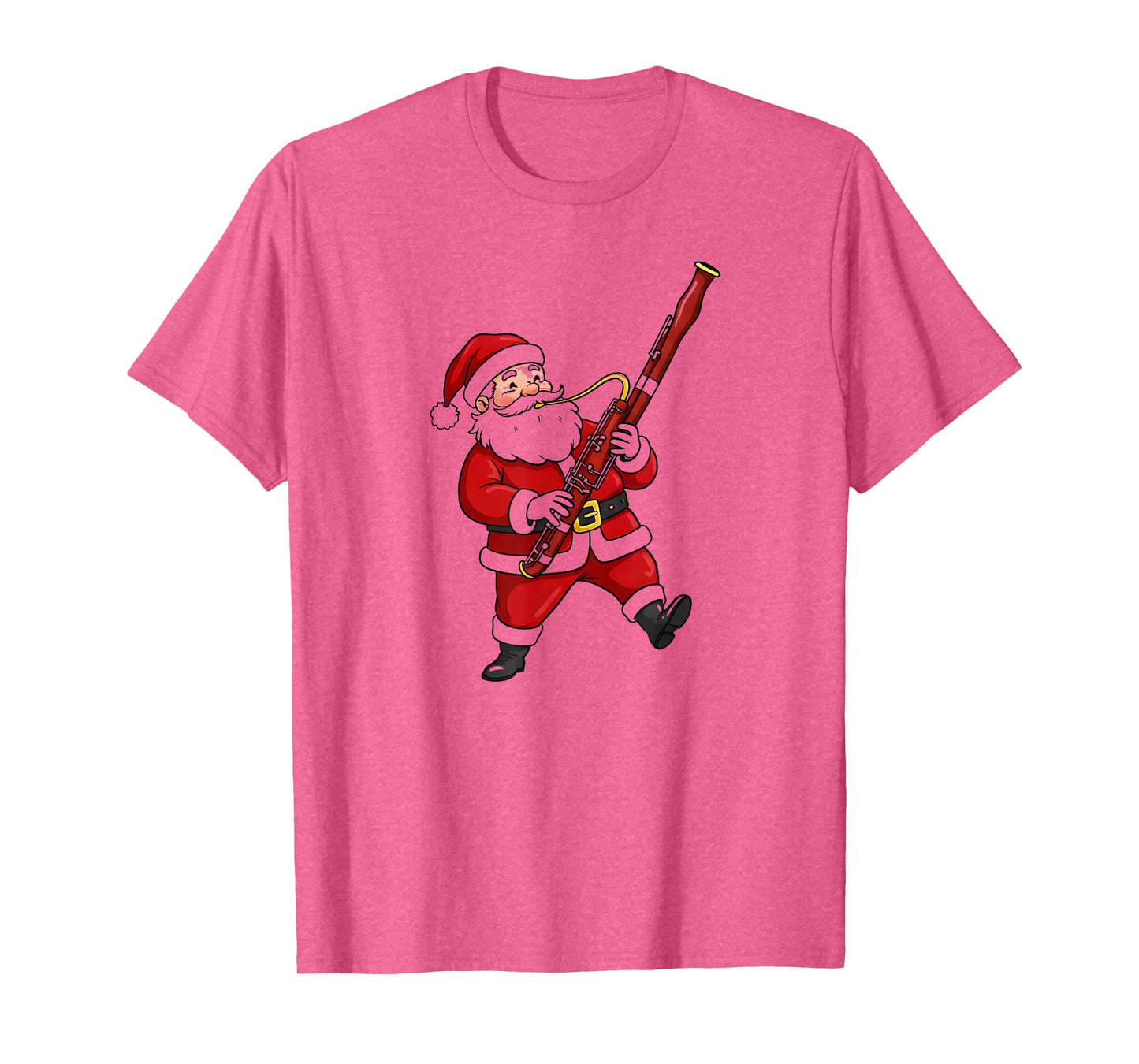 Christmas Bassoon Player Cute Santa Xmas Boys Girls Men Kids T-Shirt