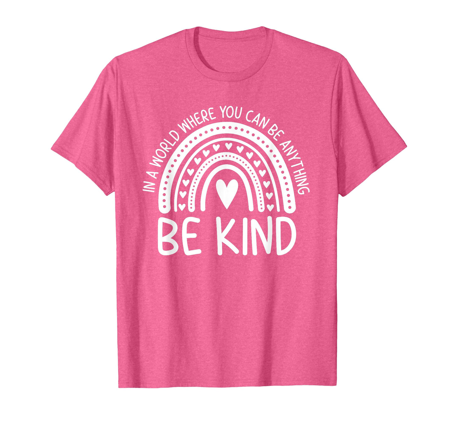 Be Kind Rainbow Orange Unity Day Anti Bullying T-Shirt