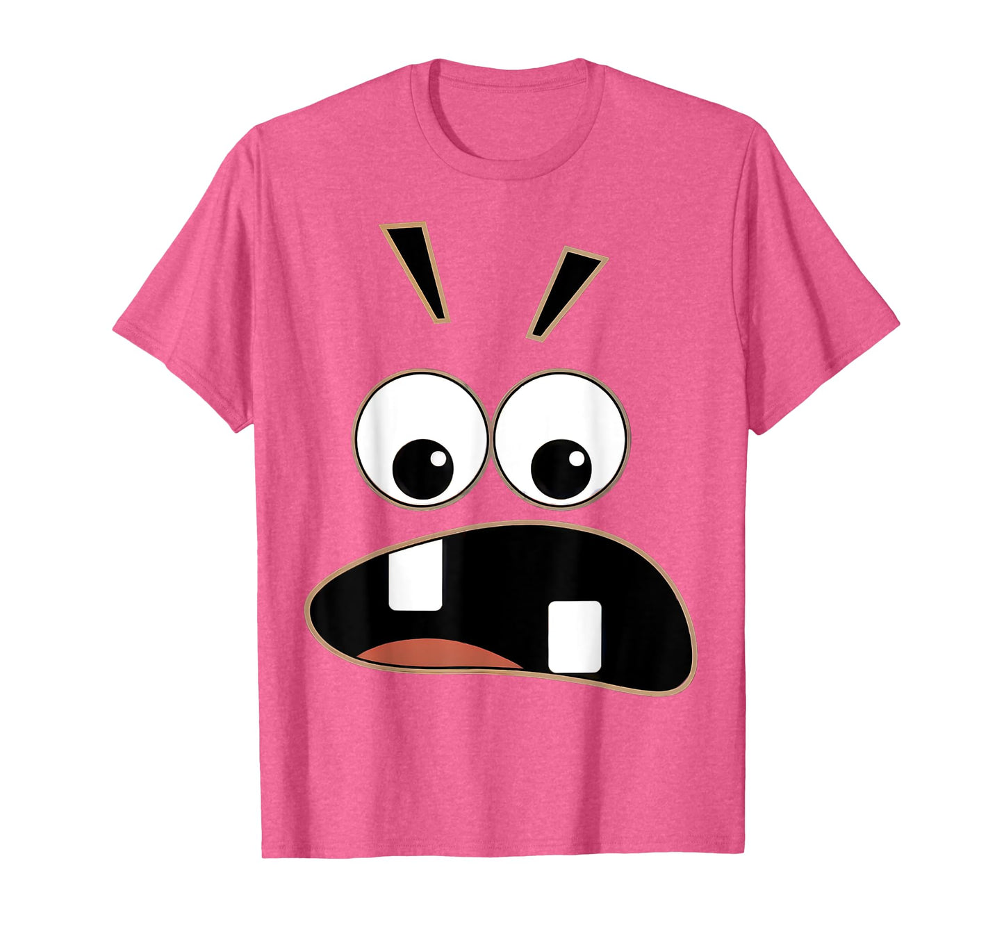 Funny Carrot Creepy Face Halloween costume Kids Men Women T-Shirt