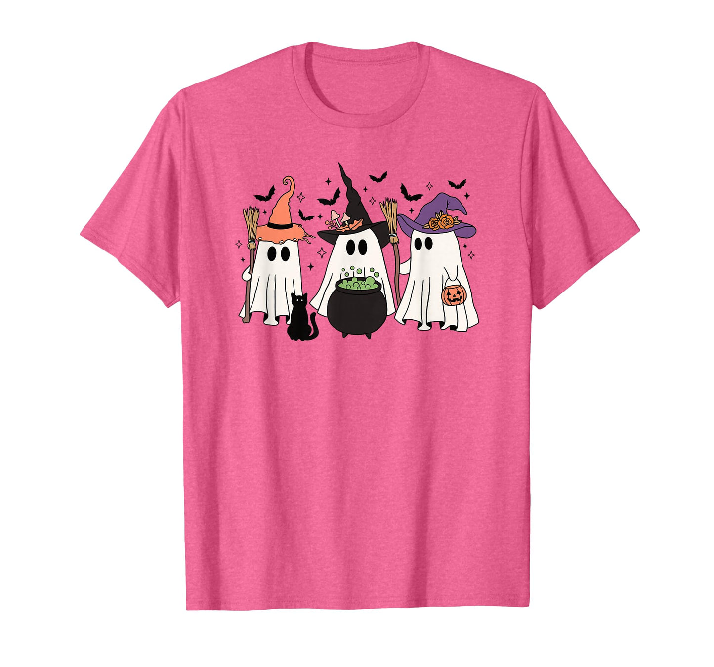 Halloween Witch Ghost Trio T-Shirt